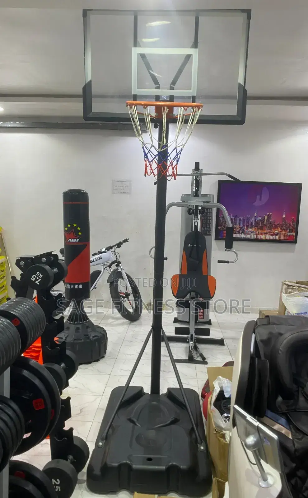 Movable Basketball Stand