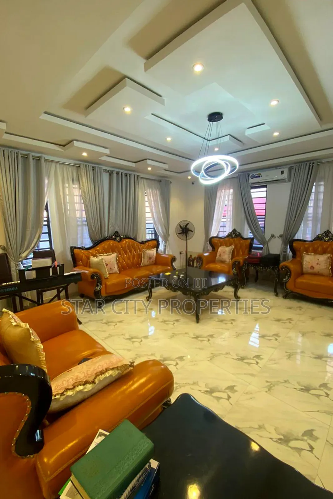 Furnished 6bdrm Mansion in Estate, Gbagada for sale