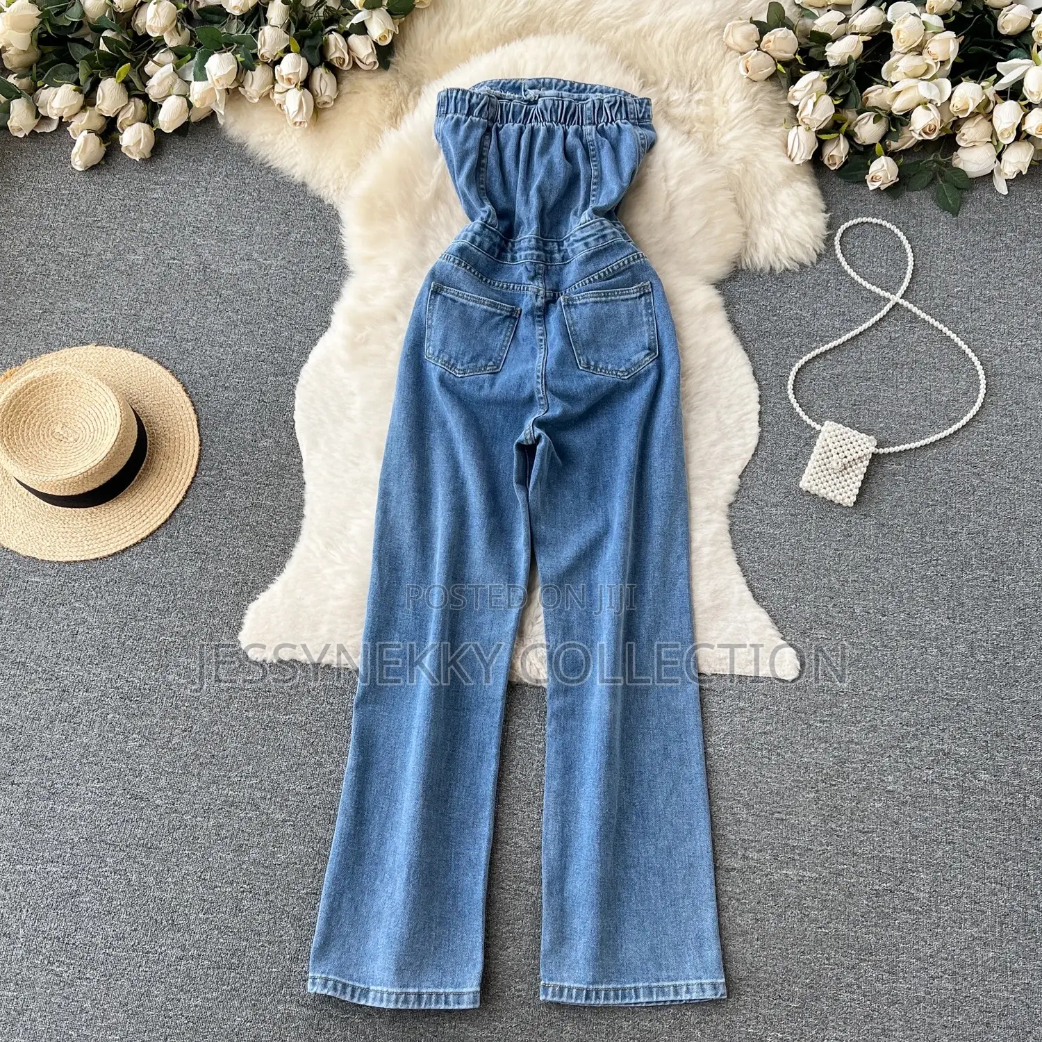 Quality Female Denim Jumpsuit