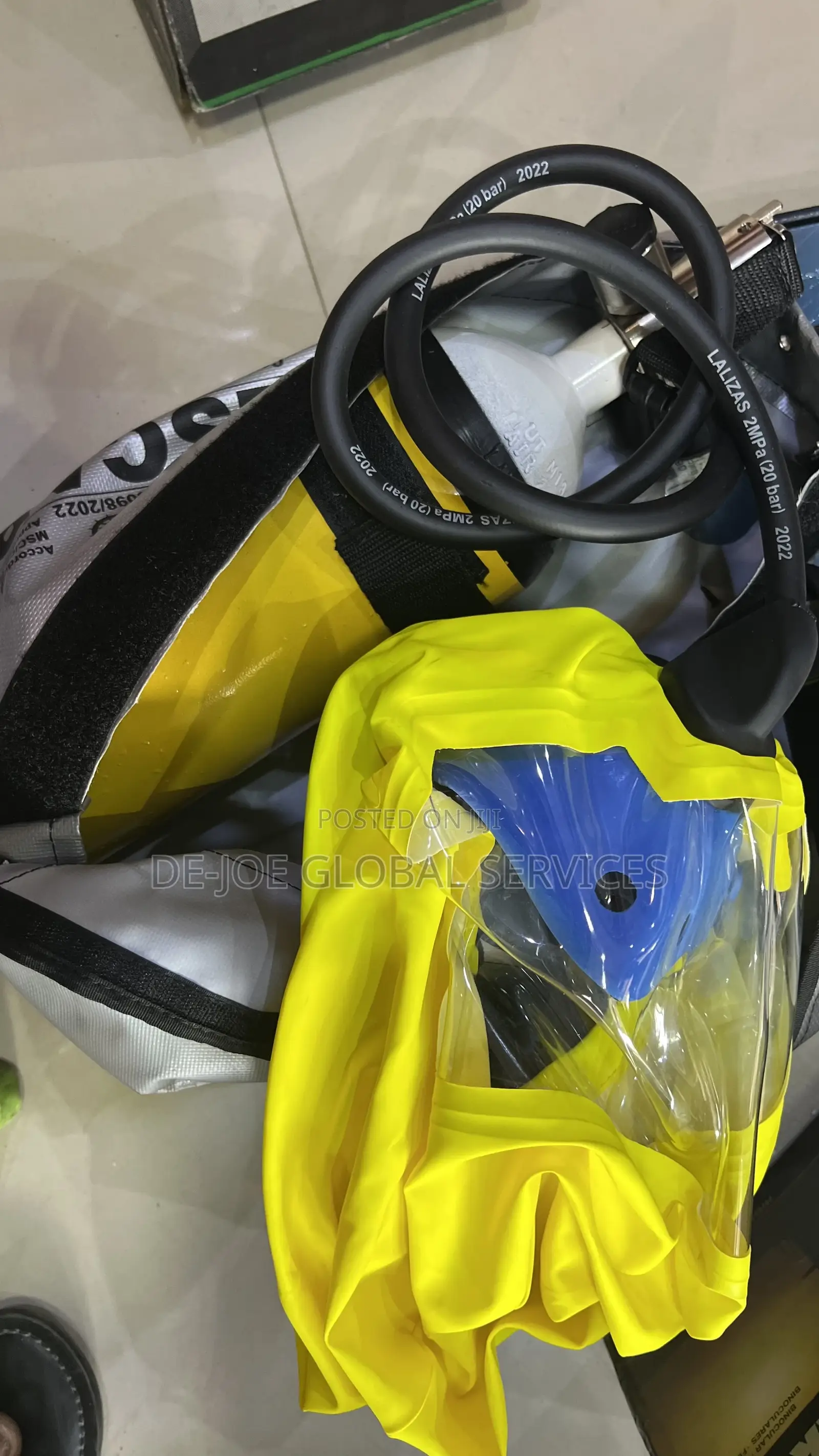 Escape Compressed Air Emergency Evacuation Device