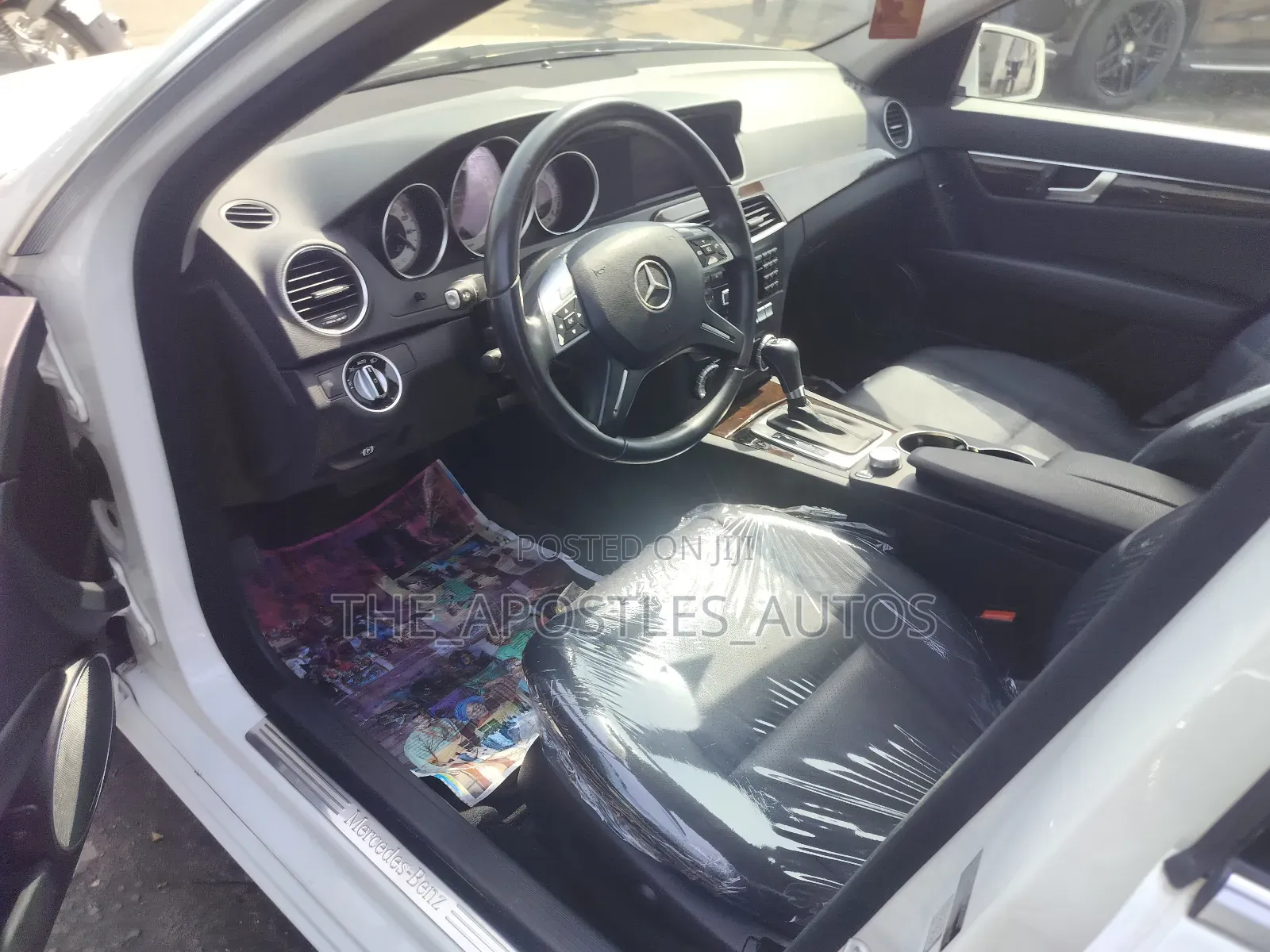 Mercedes-Benz C300 2013 White