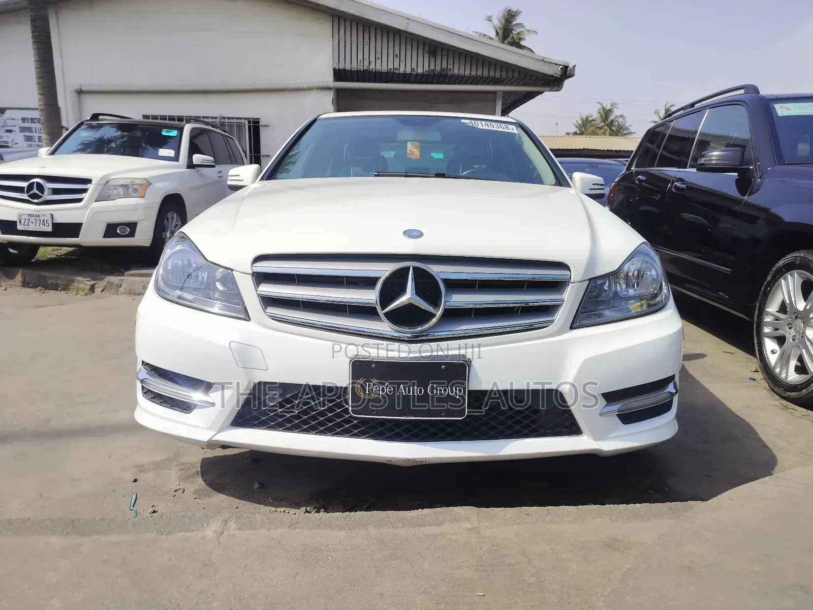 Mercedes-Benz C300 2013 White