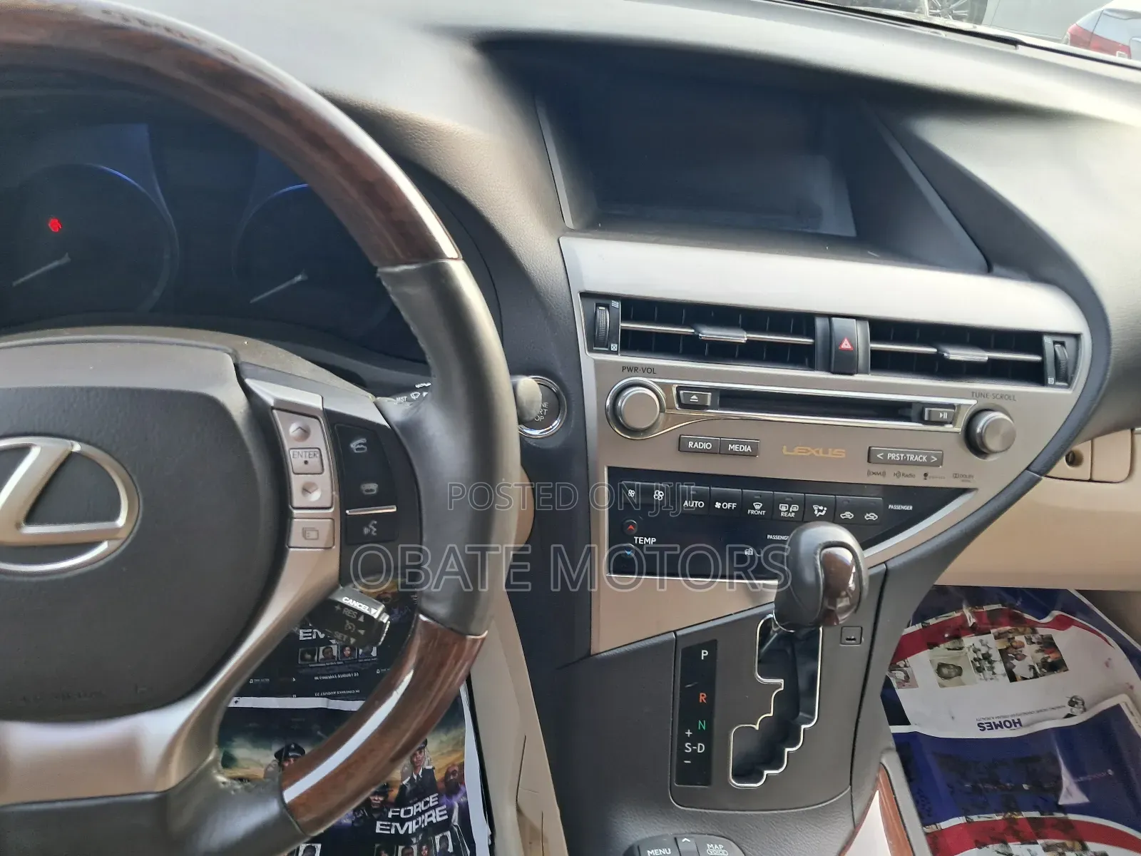 Lexus RX 350 AWD 2013 Gray