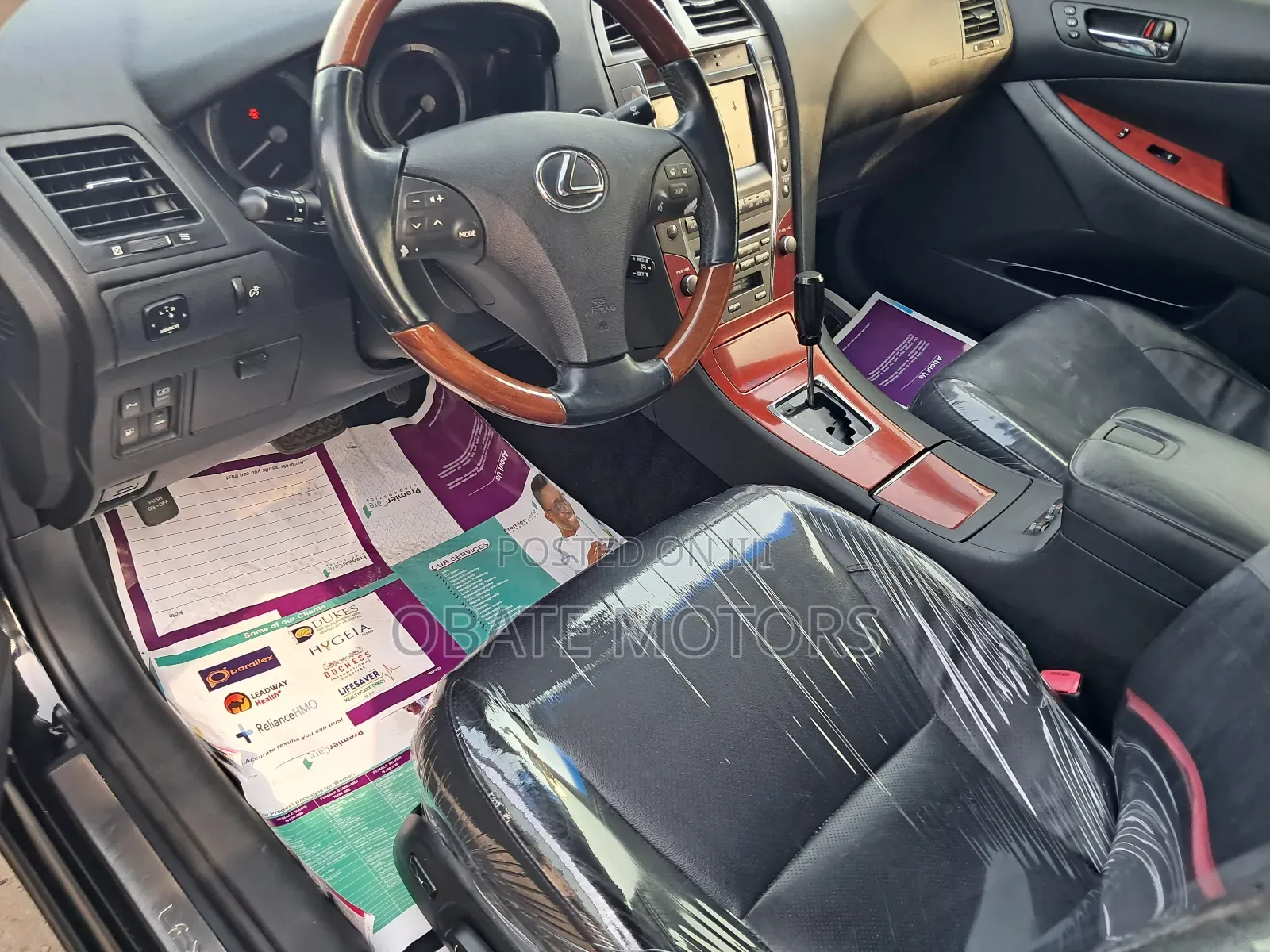 Lexus ES 350 2008 Black