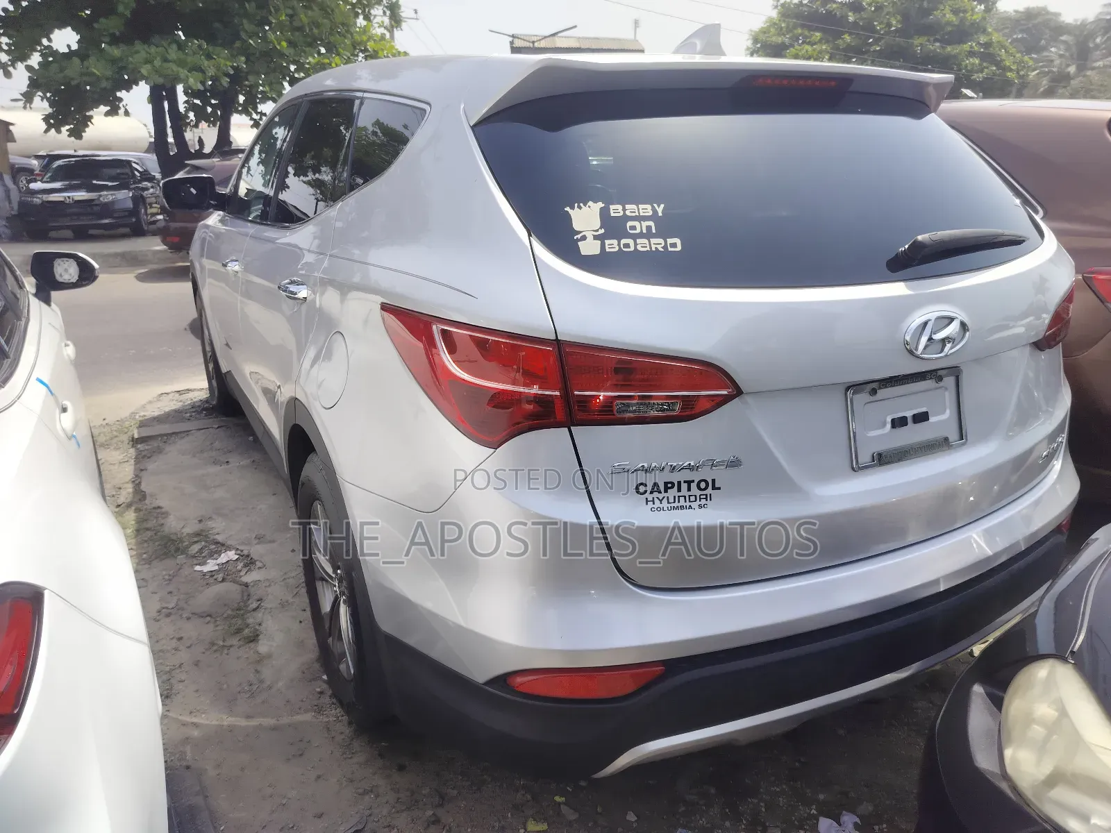 Hyundai Santa Fe 2015 Silver