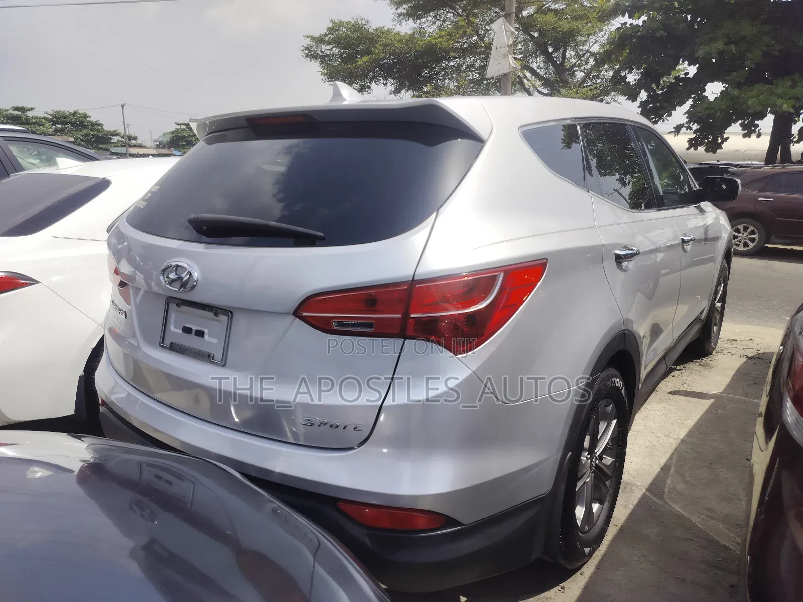 Hyundai Santa Fe 2015 Silver