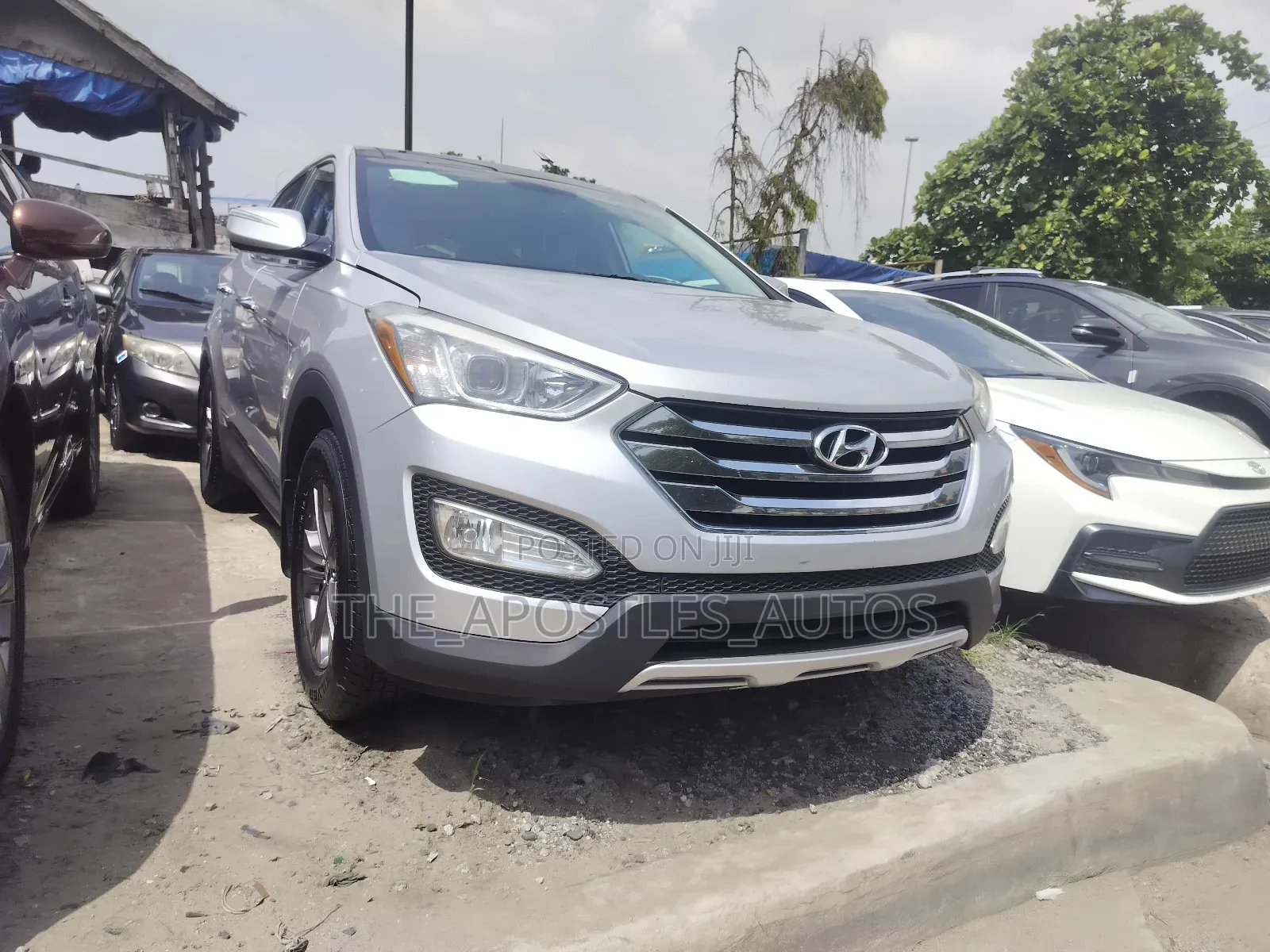 Hyundai Santa Fe 2015 Silver
