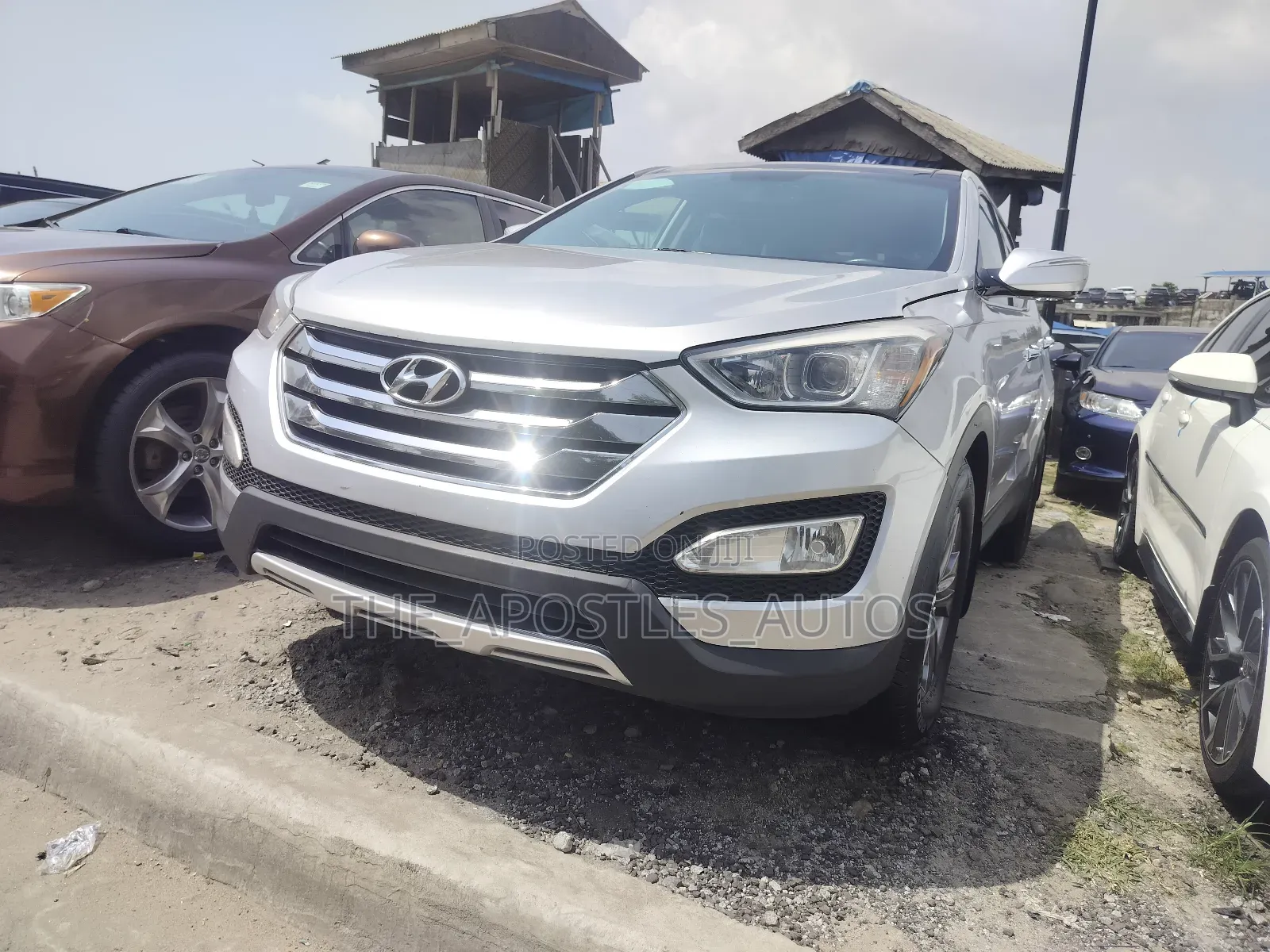Hyundai Santa Fe 2015 Silver
