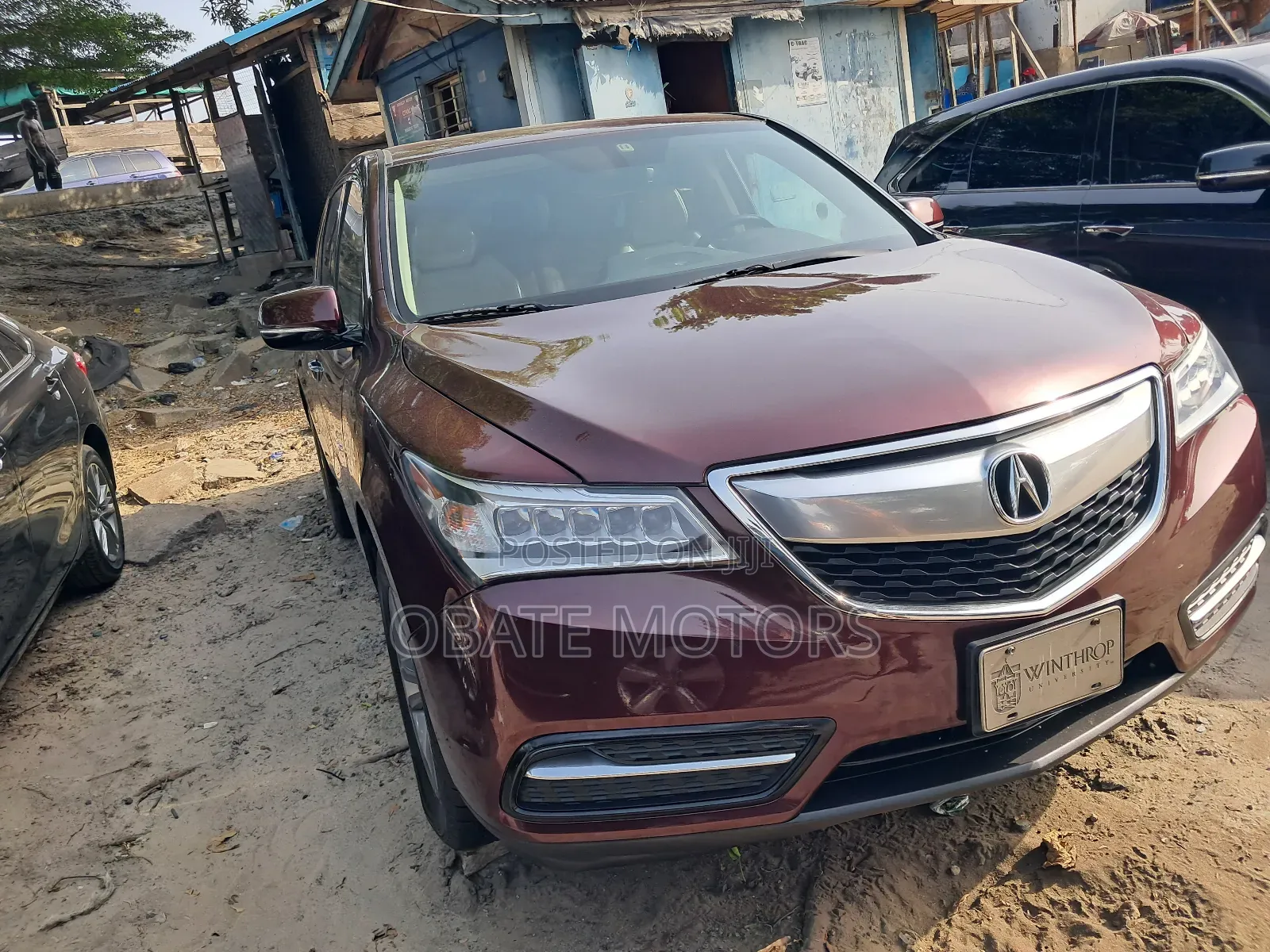 Acura MDX 2015 Red