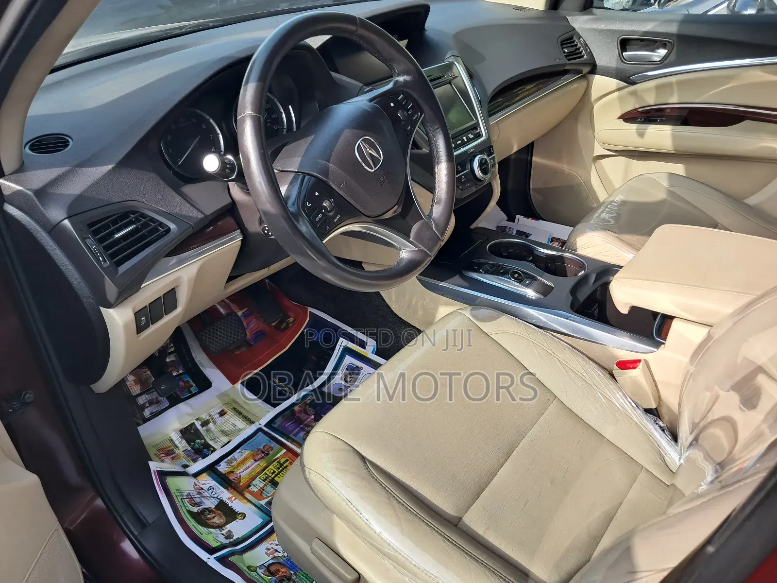 Acura MDX 2015 Red