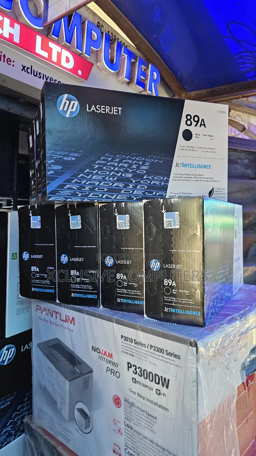 Genuine Hp Toner Cartridge 89a