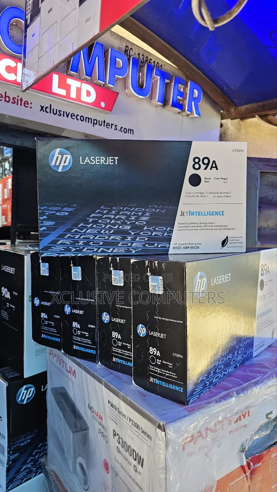 Genuine Hp Toner Cartridge 89a