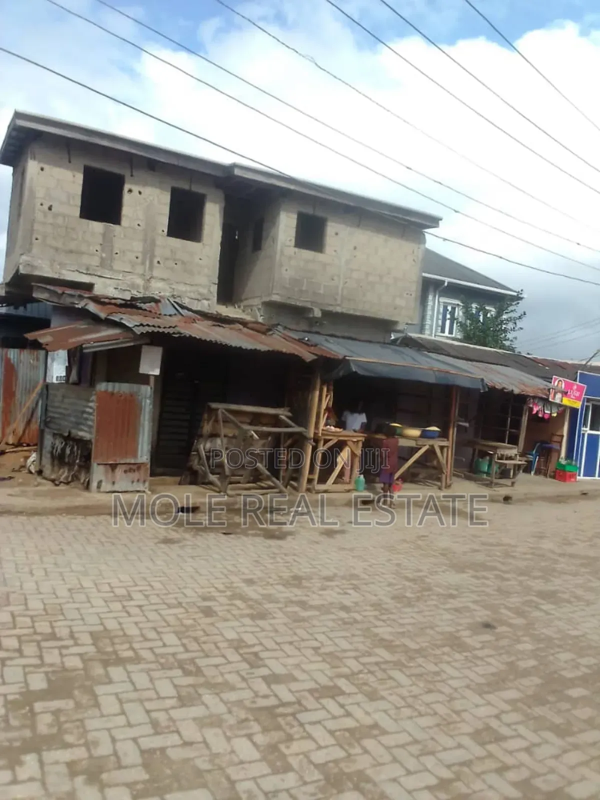 Uncompleted Storey Building 8 Shops Ketu