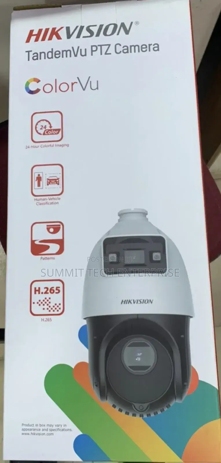 Hikvision 4M IP PTZ Camera Colourvu