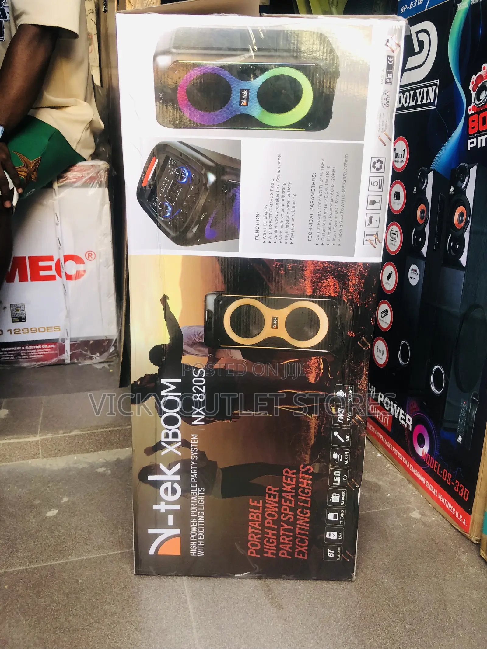 N-Tek 820S Portable Xboom
