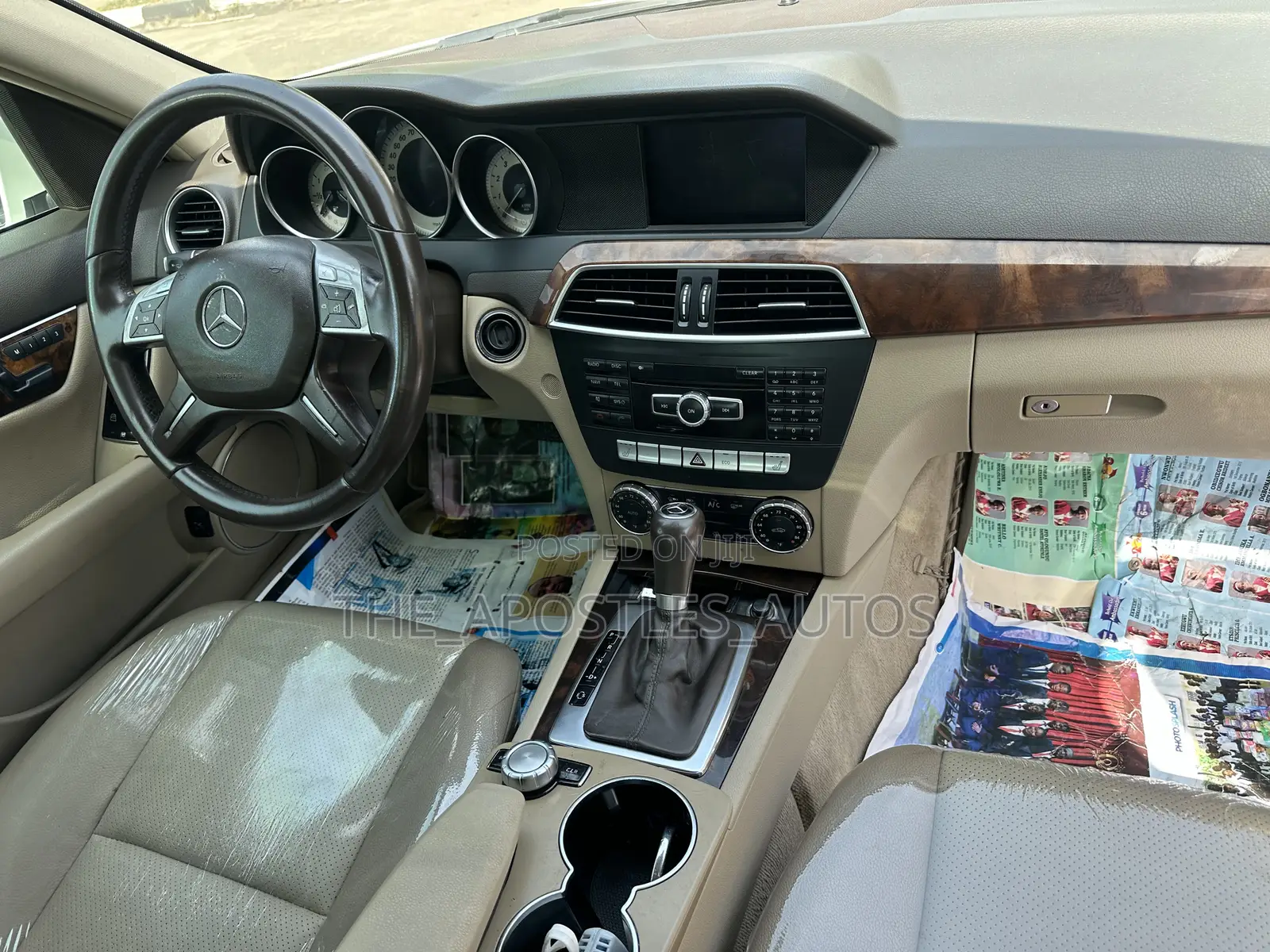 Mercedes-Benz C300 2014 White