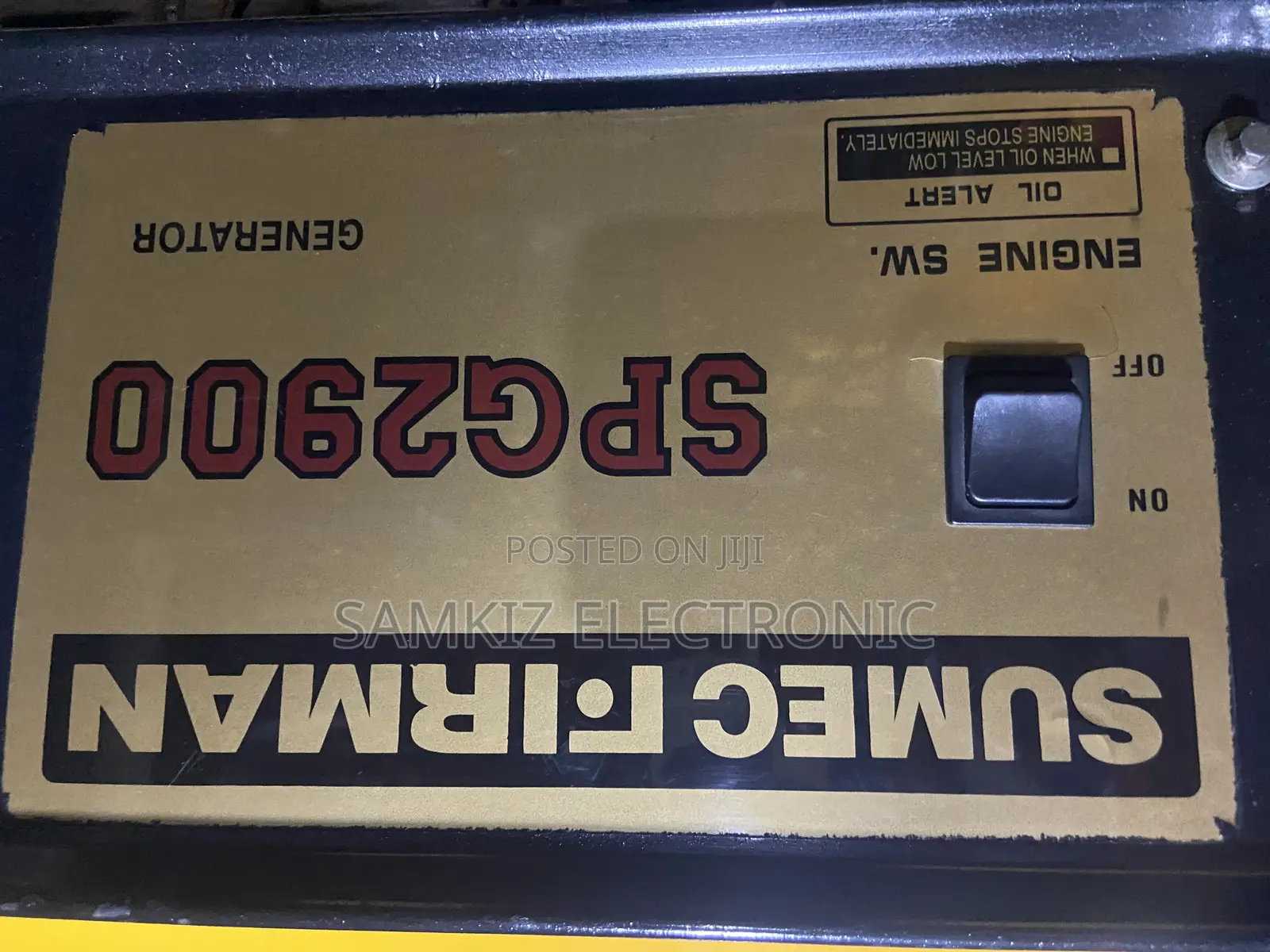 Sumec Firman Generator SPG 2900 – Manual Starter – 2KVA