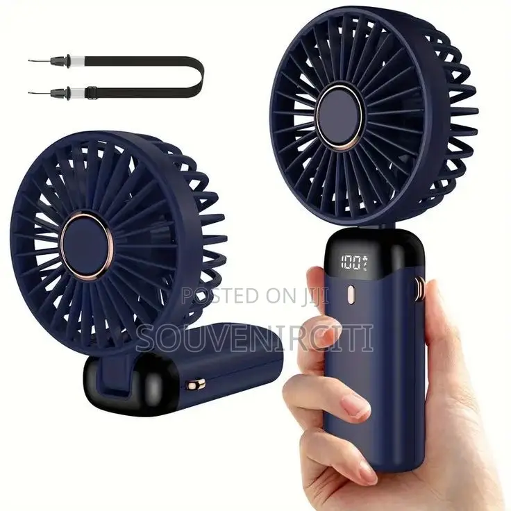 Unique High Quality LED Digital Display Mini Fan -