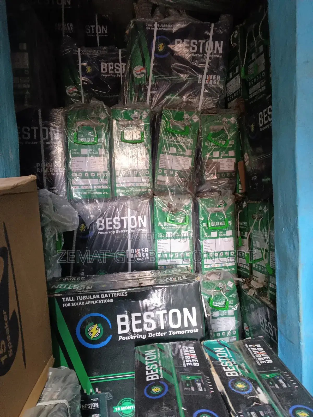Beston Indian Tall Tubular Battery