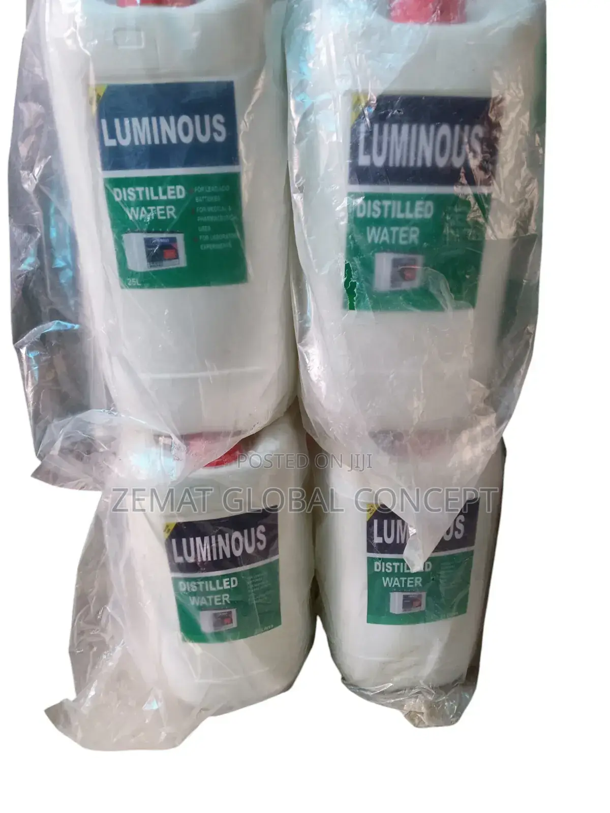 25liters Pure Luminous Distilled Water