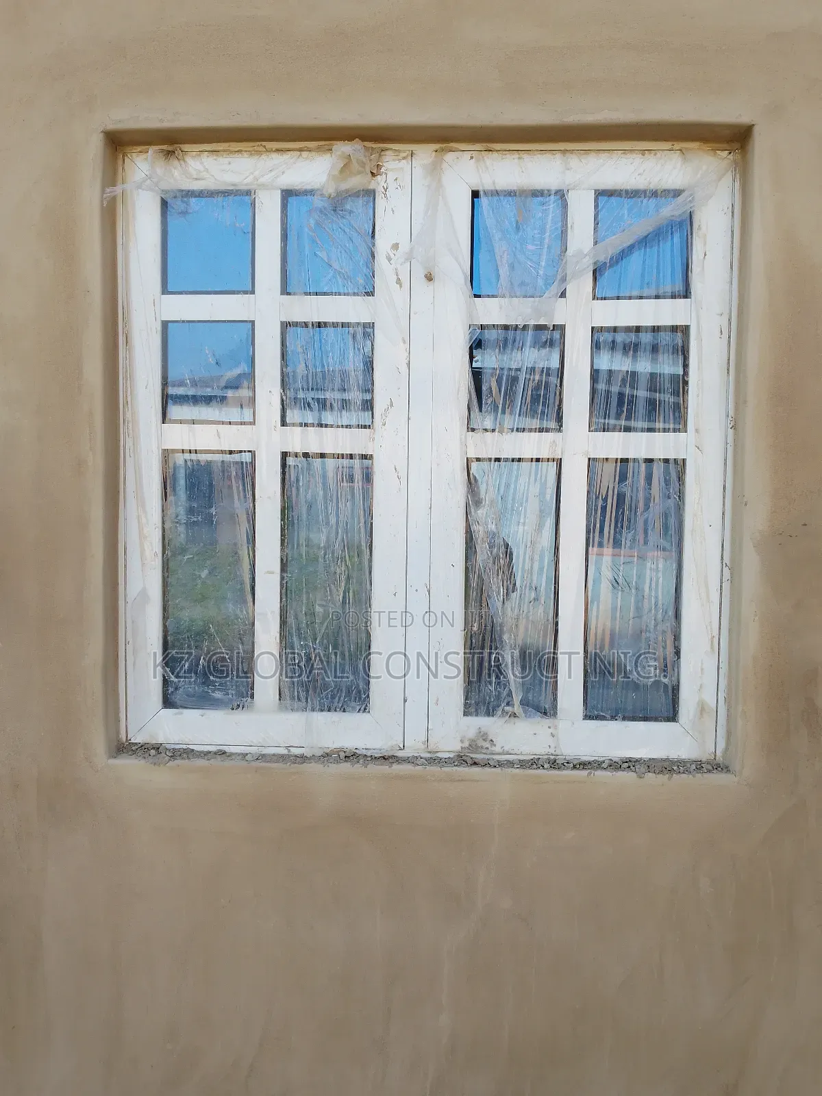 Aluminum Casement Window With Burglary Series 1110