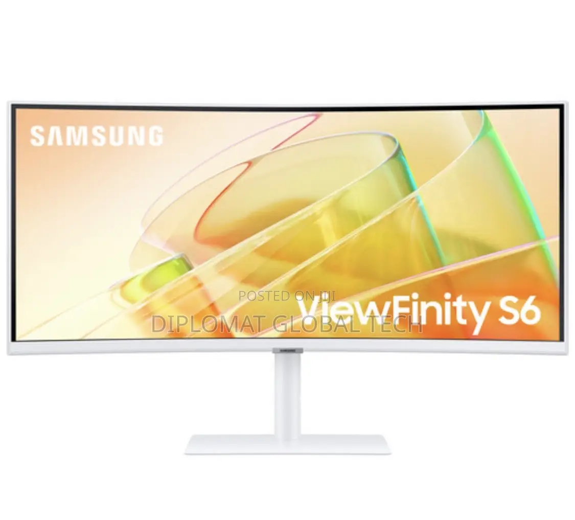 Samsung Viewfinity S6 34 Inch Ls34c650t Curved,Uwqhd Monitor