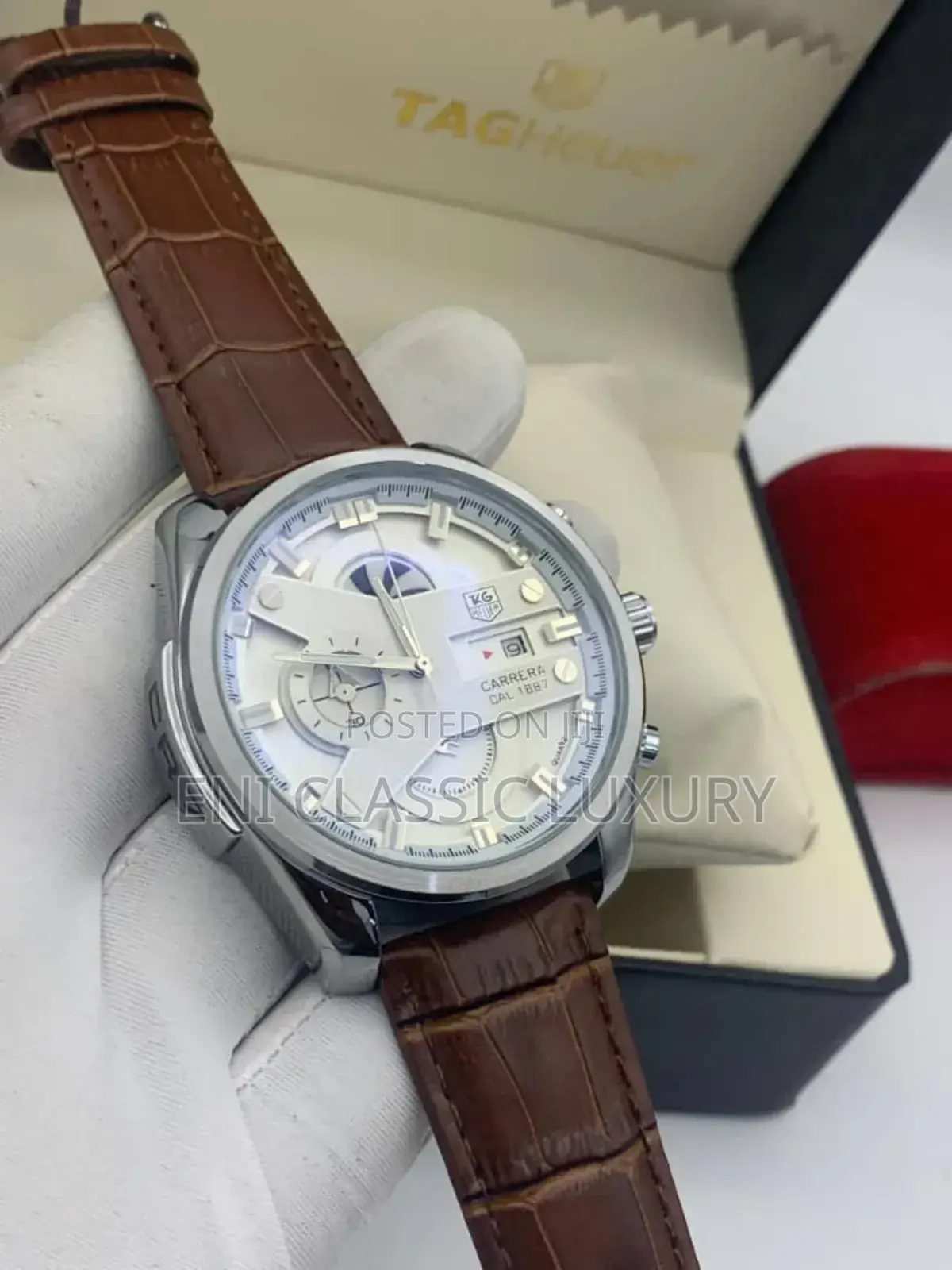 Original Luxury Leather Wristwatches Tag Heuer Available