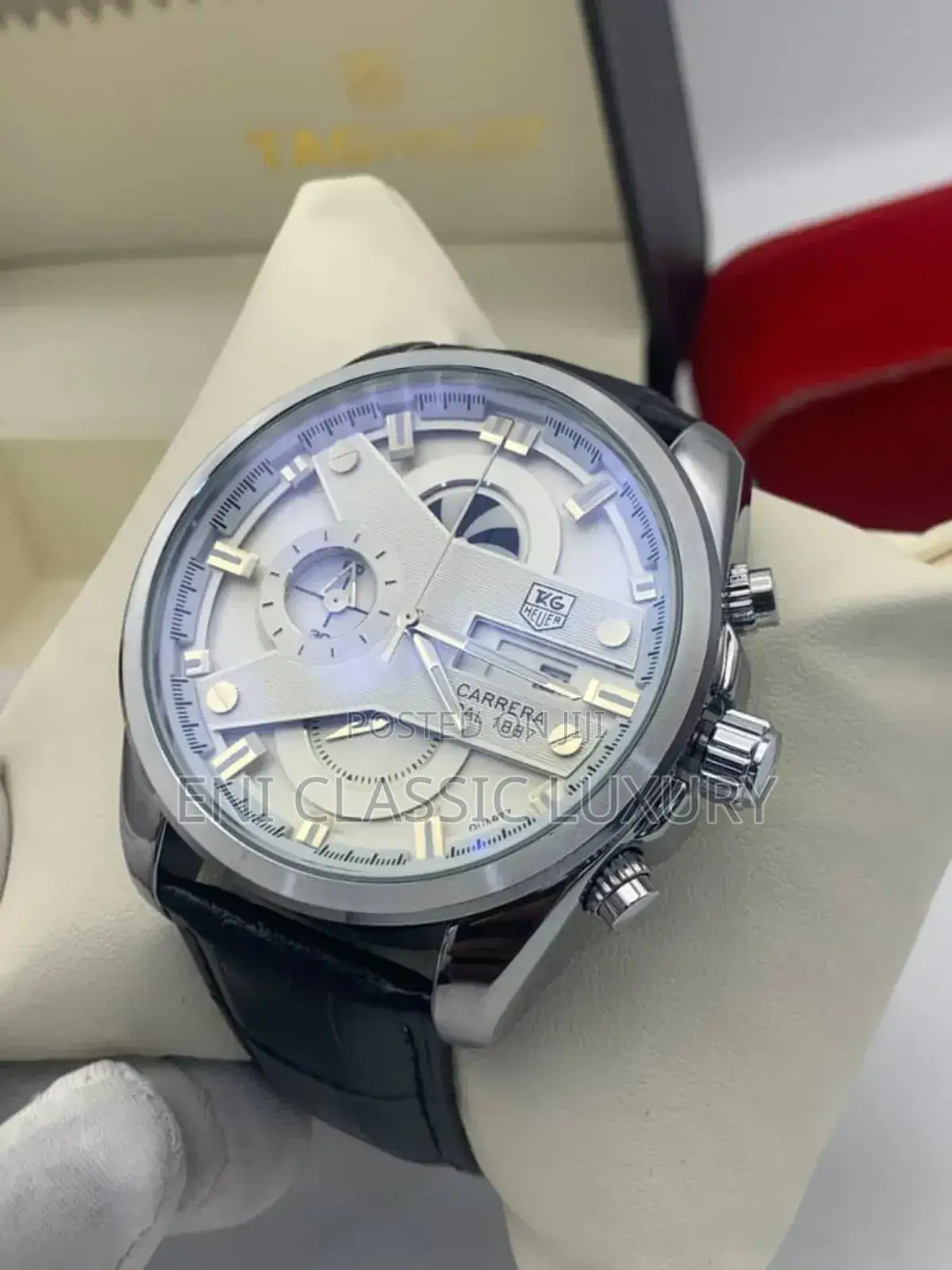 Original Luxury Leather Wristwatches Tag Heuer Available
