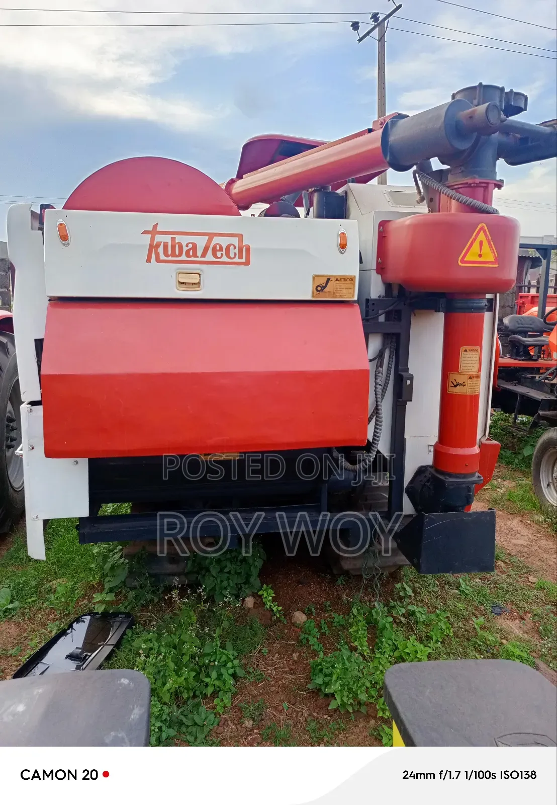 Zoomlion Rice/Wheat Combine Harvester