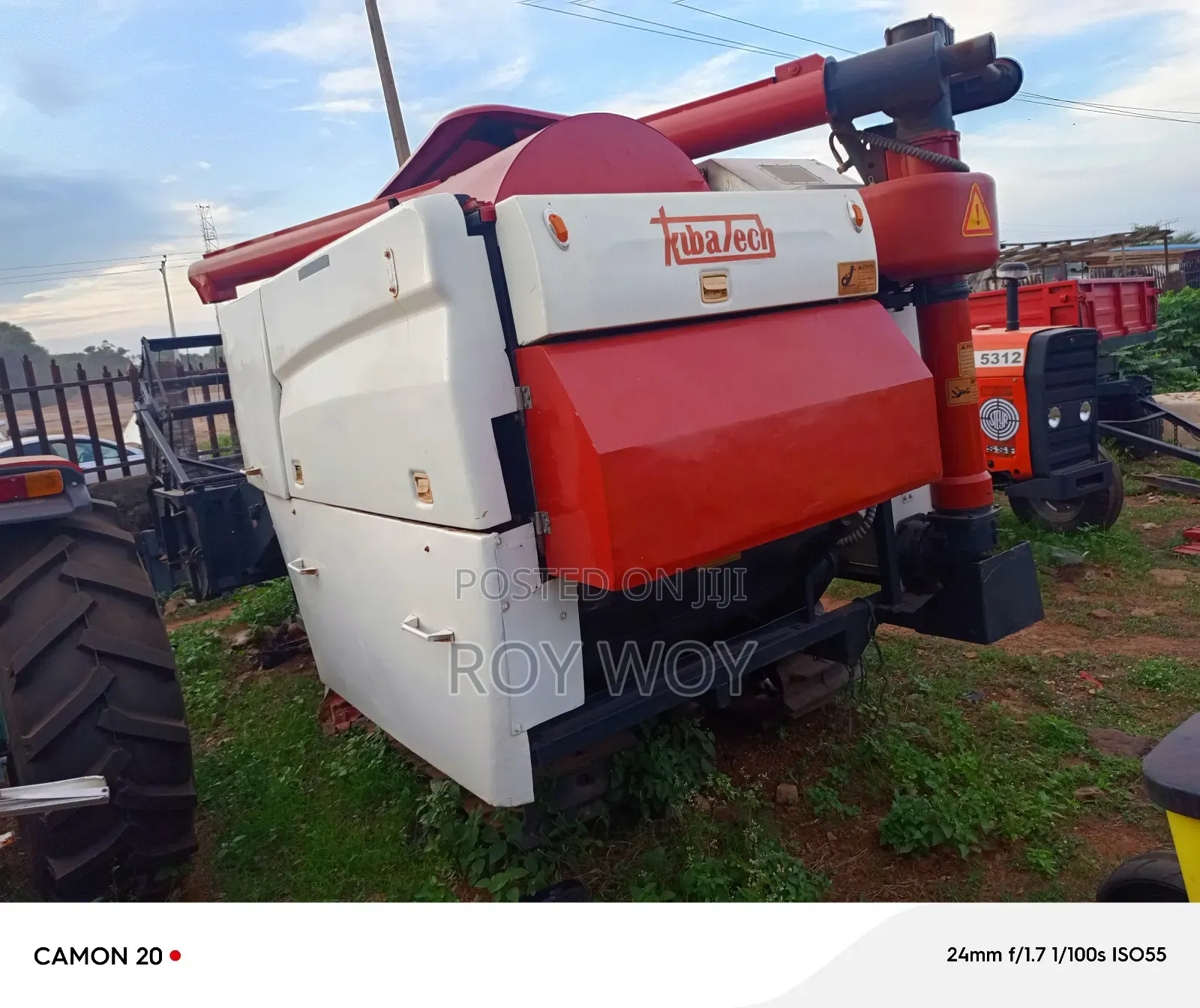 Zoomlion Rice/Wheat Combine Harvester