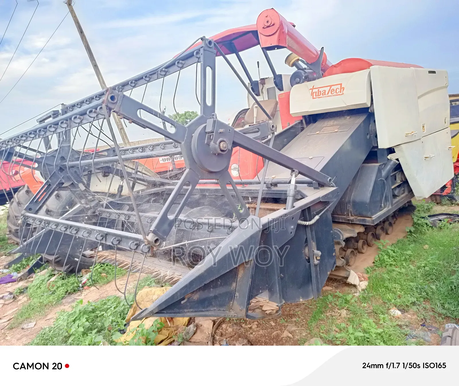 Zoomlion Rice/Wheat Combine Harvester