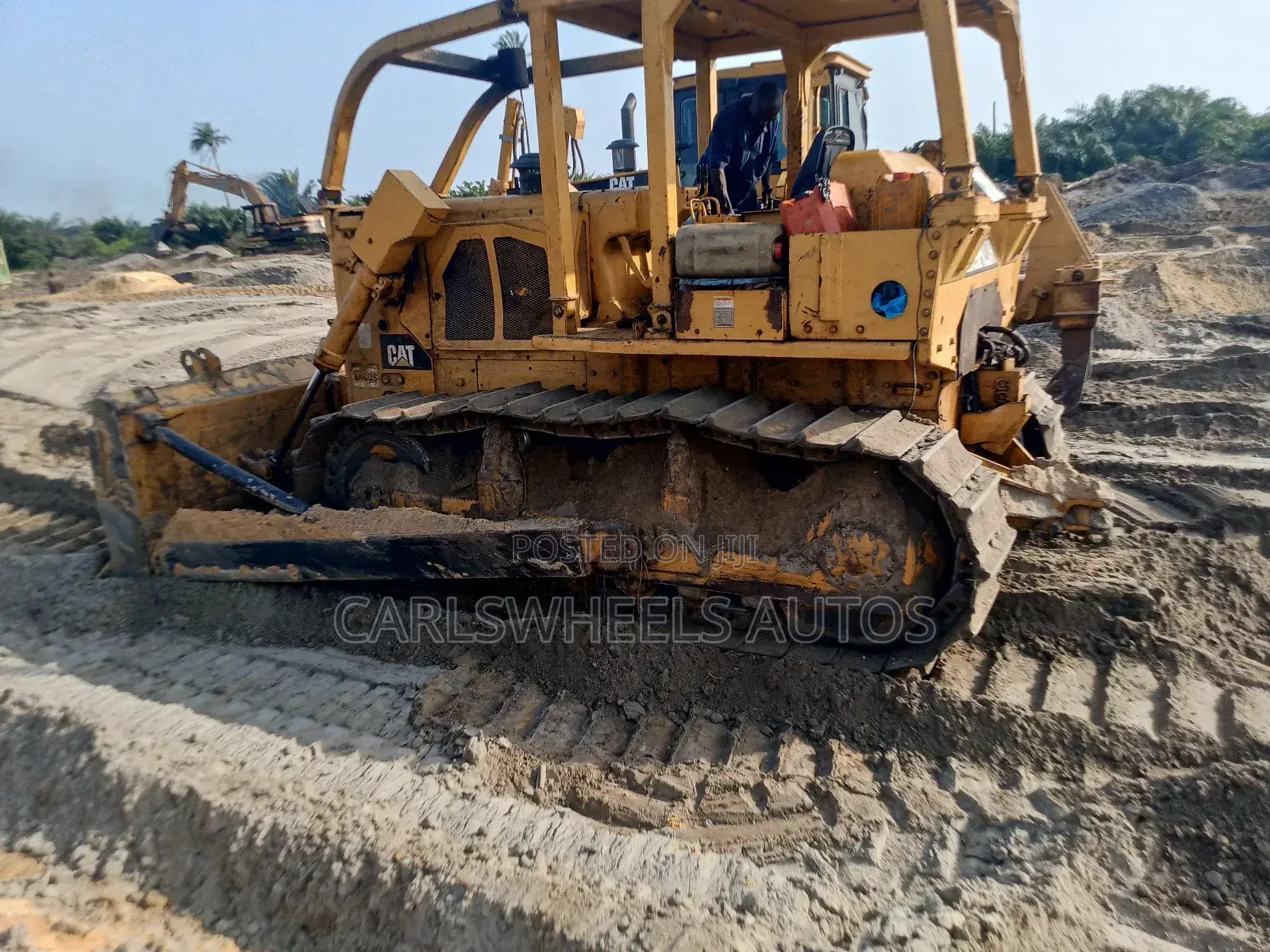 Fairly Nigerian Used D7D Bulldozer