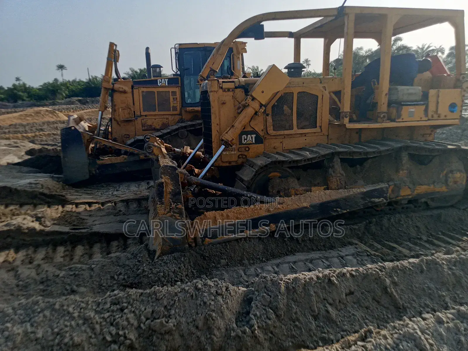 Fairly Nigerian Used D7D Bulldozer