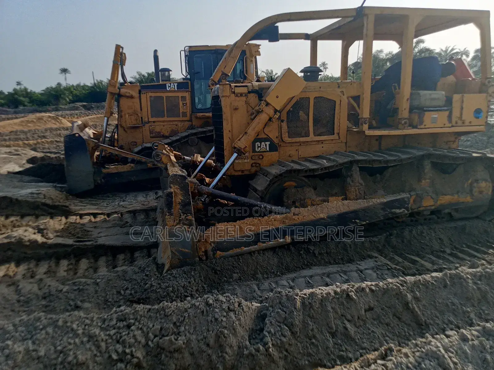 Fairly Nigerian Used D7D Bulldozer