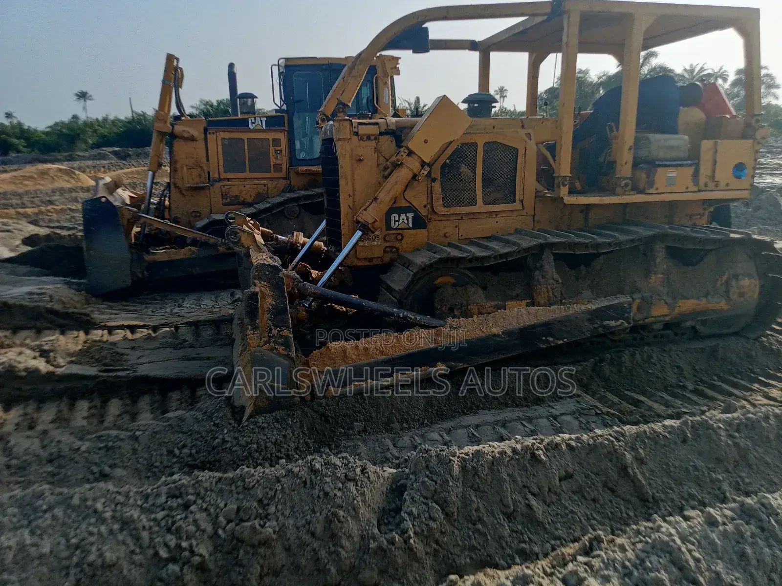Fairly Nigerian Used D7D Bulldozer