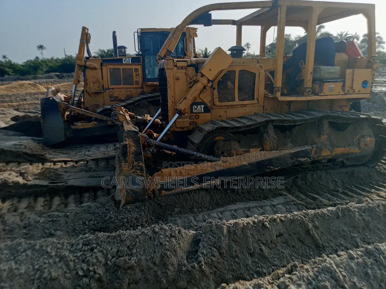 Fairly Nigerian Used D7D Bulldozer
