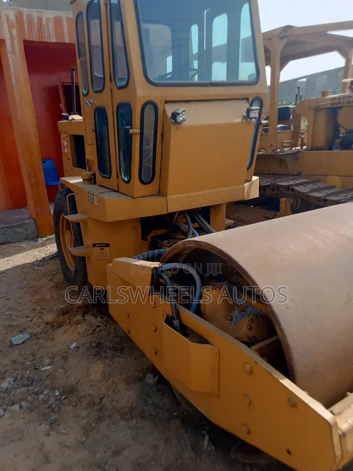 10tons Foreign Used Caterpillar Roller