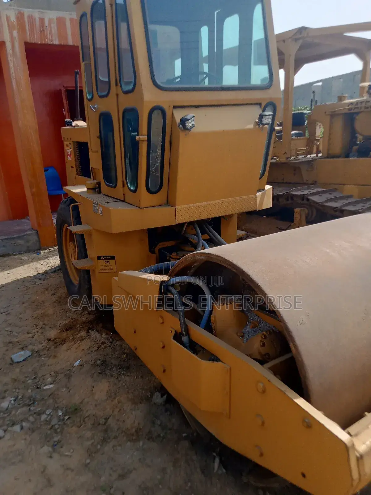 10tons Foreign Used Caterpillar Roller