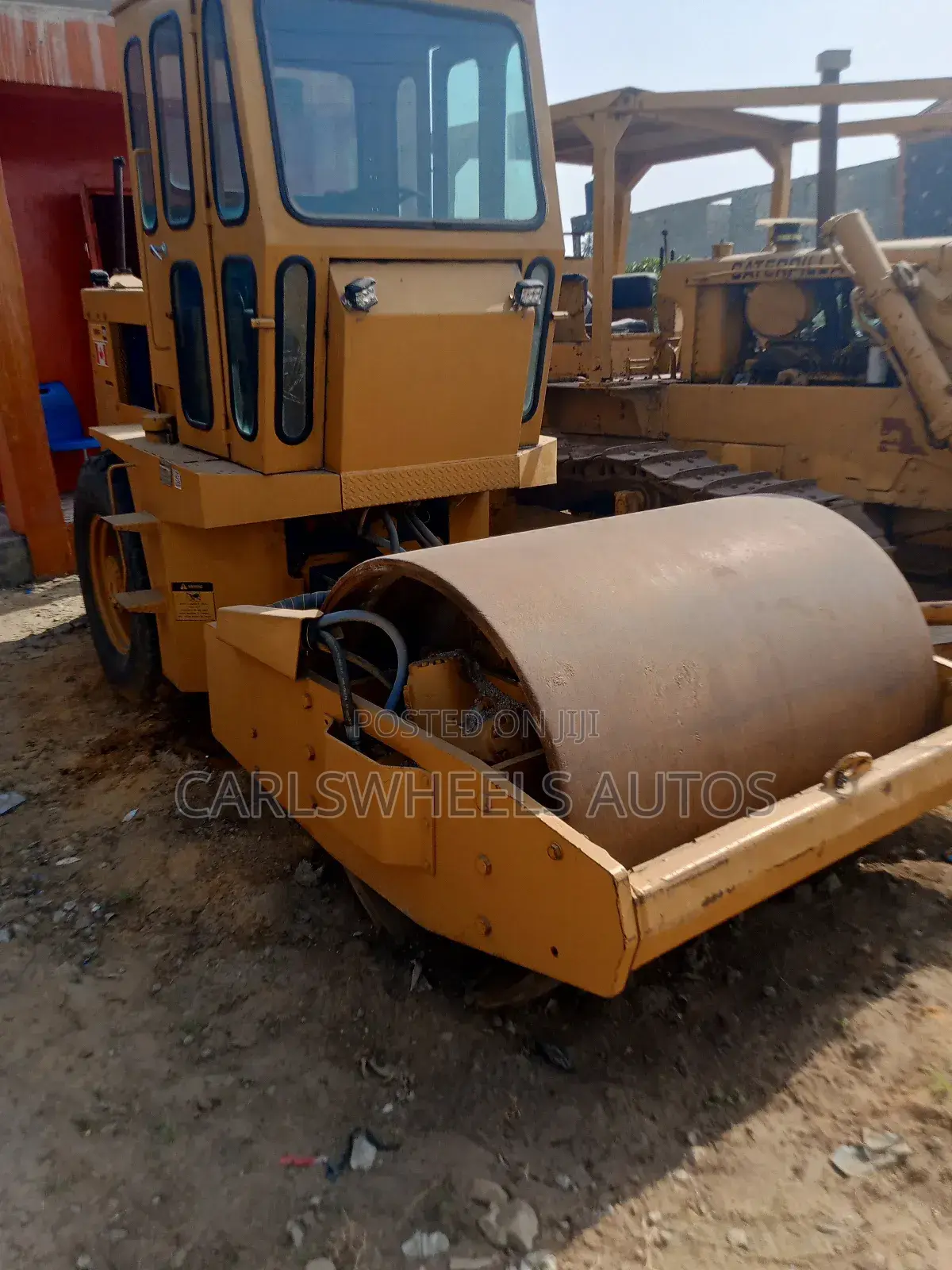 10tons Foreign Used Caterpillar Roller