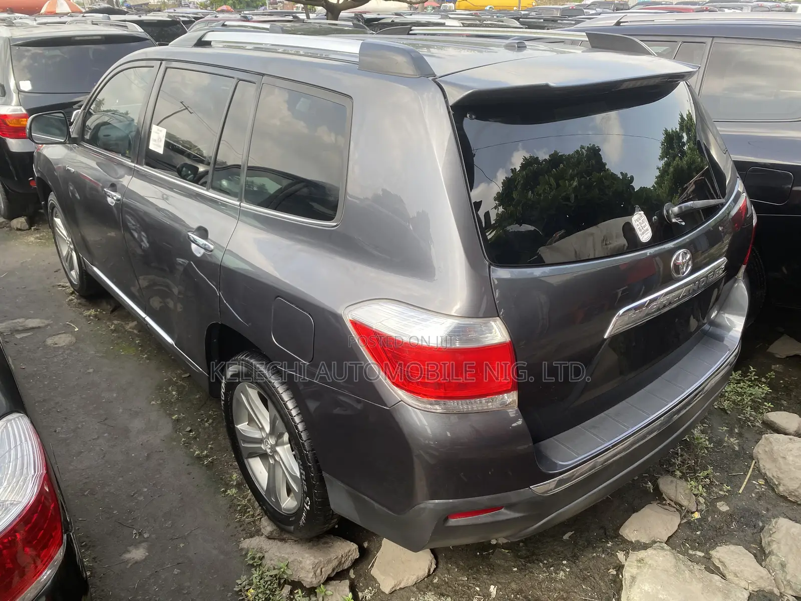 Toyota Highlander Limited 2012 Gray