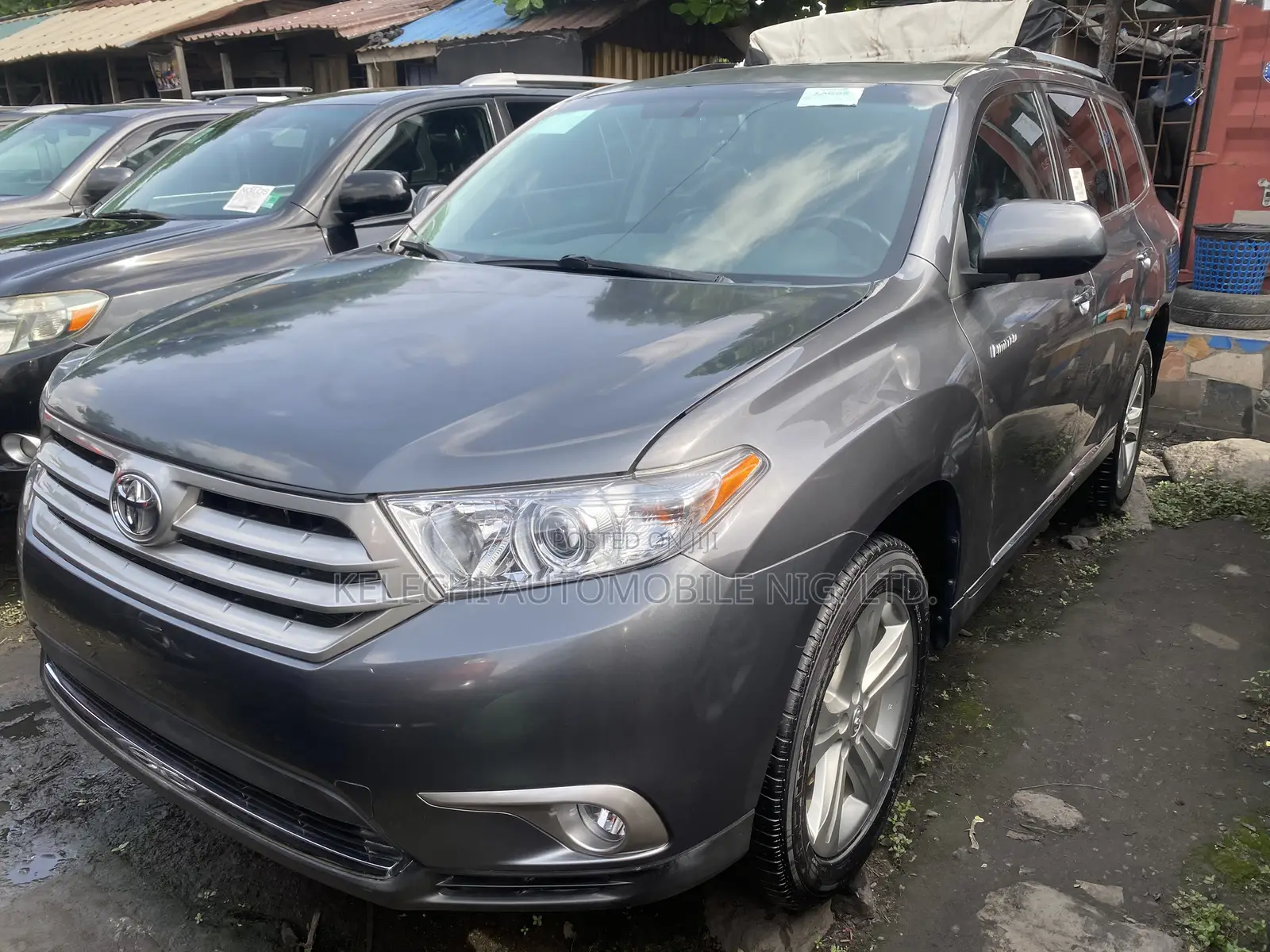 Toyota Highlander Limited 2012 Gray
