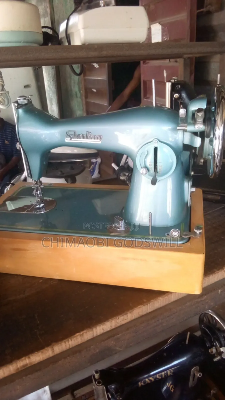 Sewing Machine Head and Motor