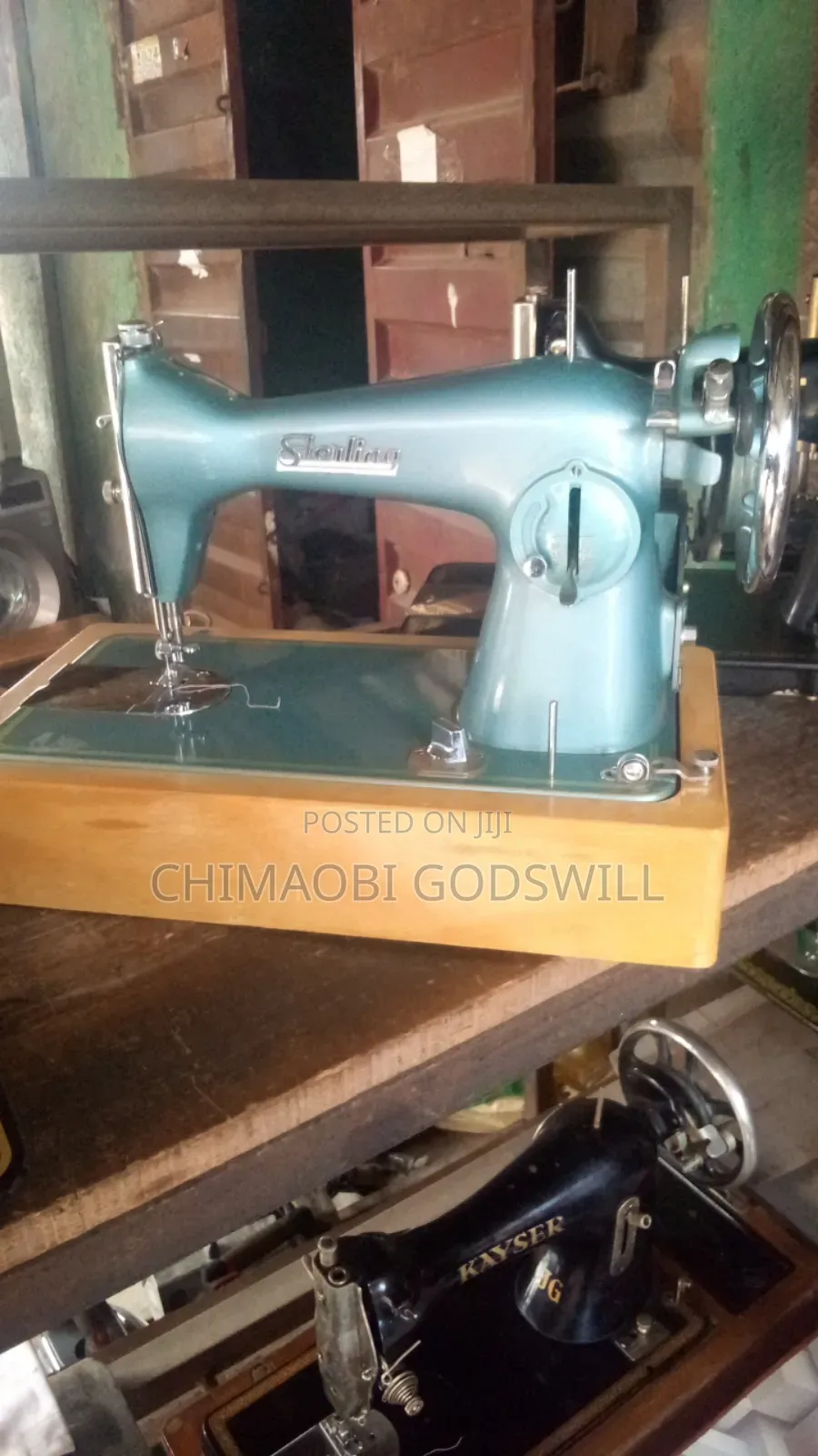 Sewing Machine Head and Motor