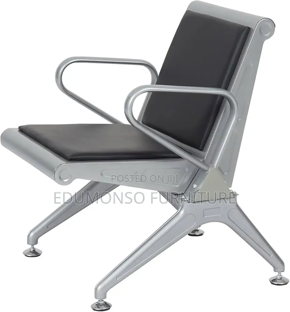 Office Reception/Waiting Guest Chair With Pu Leather