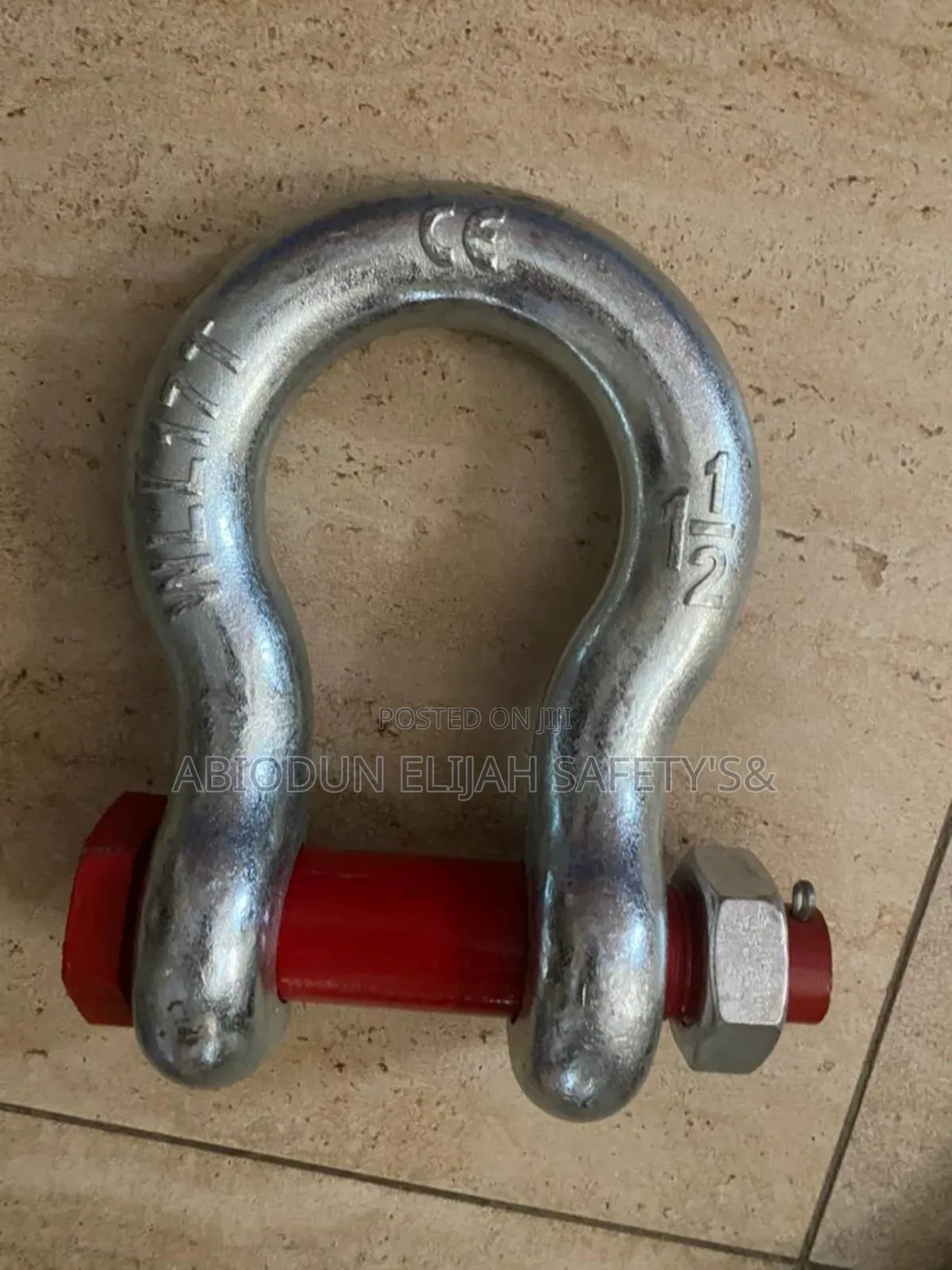 Tested Bowl Shackle 17 Tons Bolt and Nut