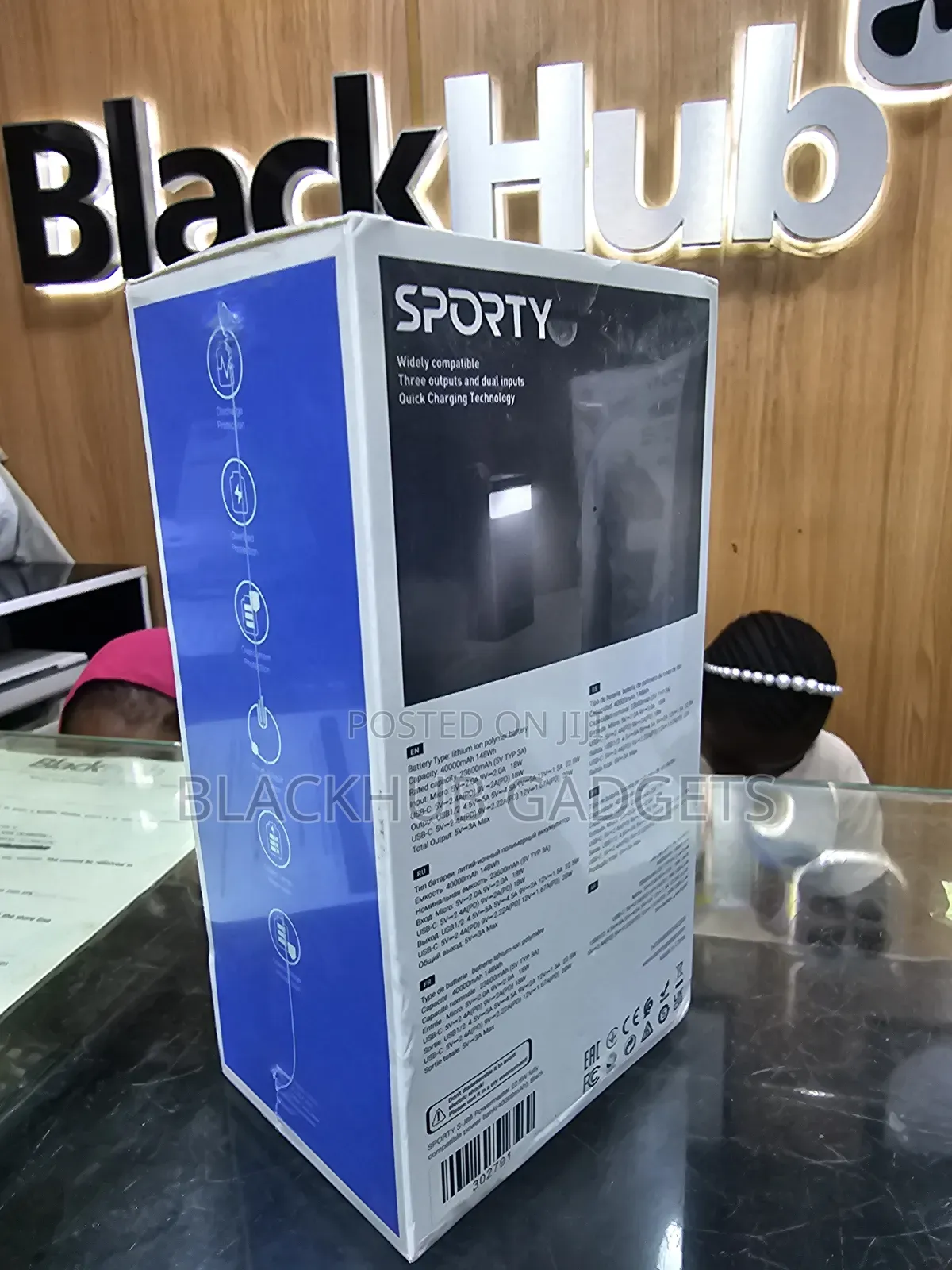 Sporty Power Bank 40000mah