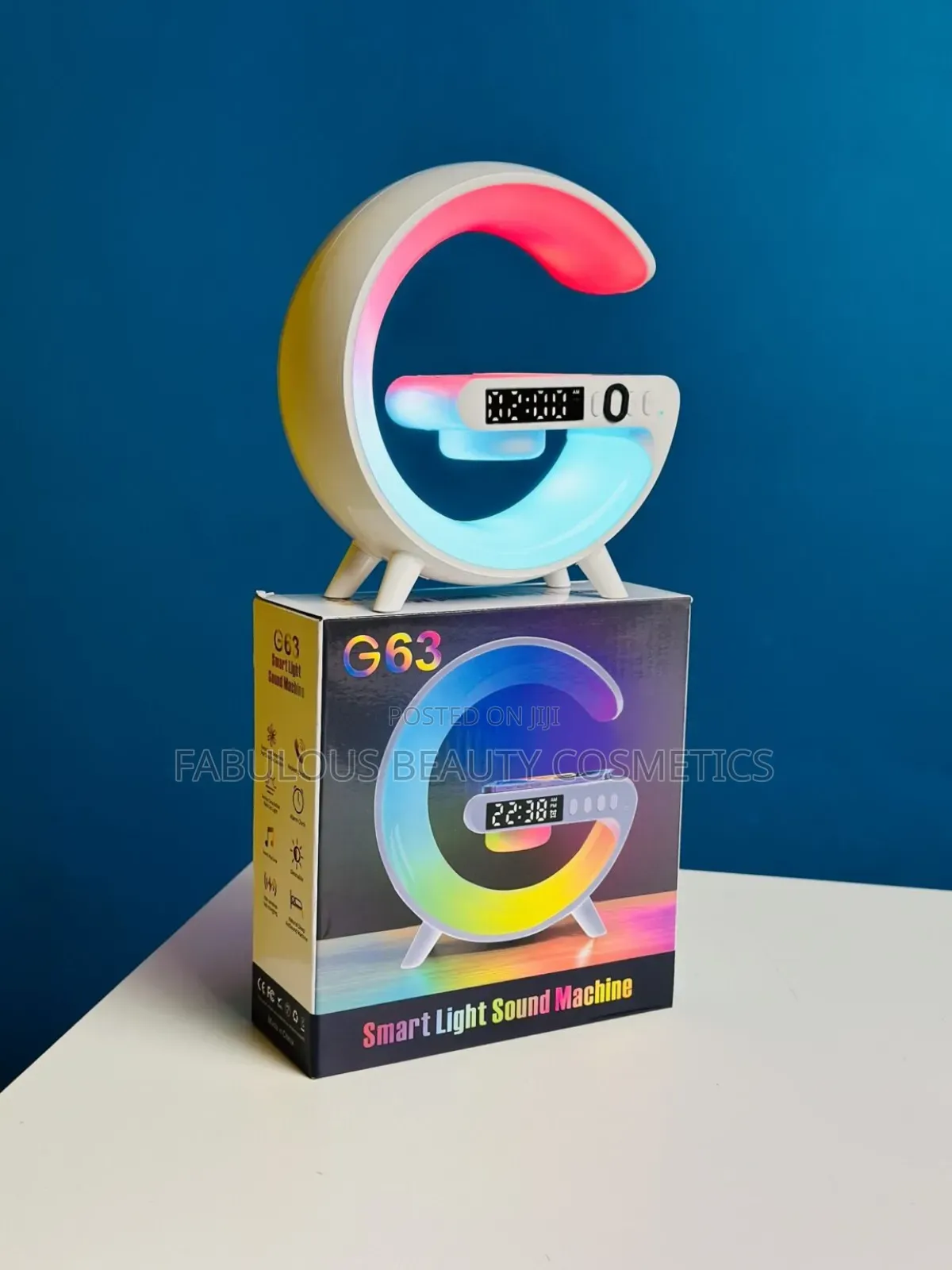 G63 Atmosphere RGB Light Bluetooth Speaker Wireless Charging