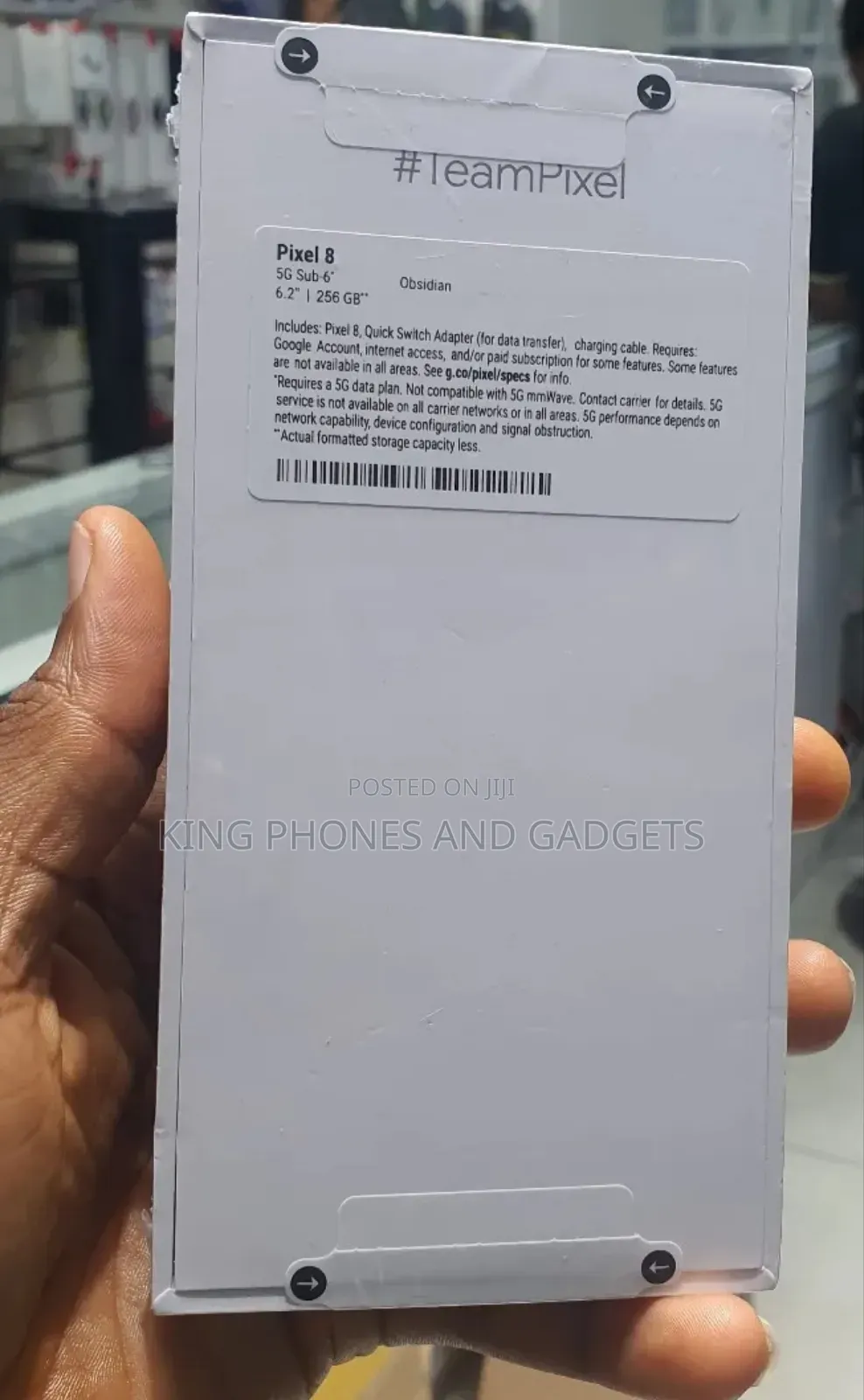 New Google Pixel 8 256 GB Black