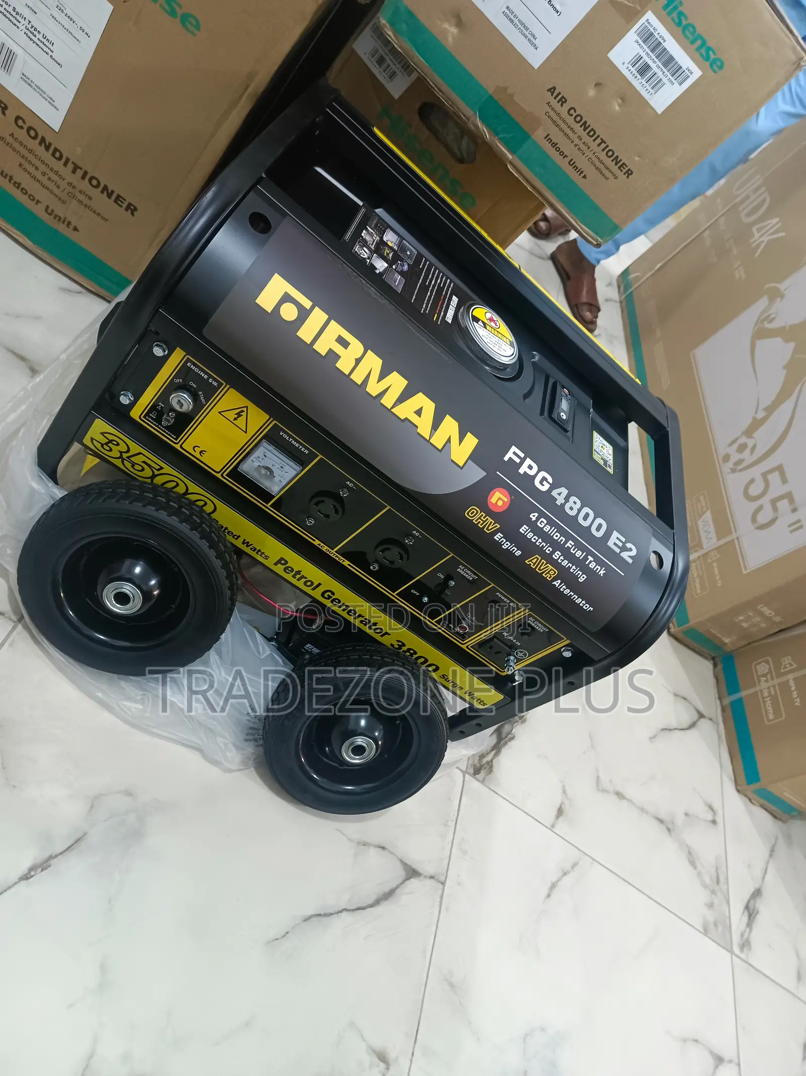 Firman Electric Power Source Generator ''Fpg-4800e2''