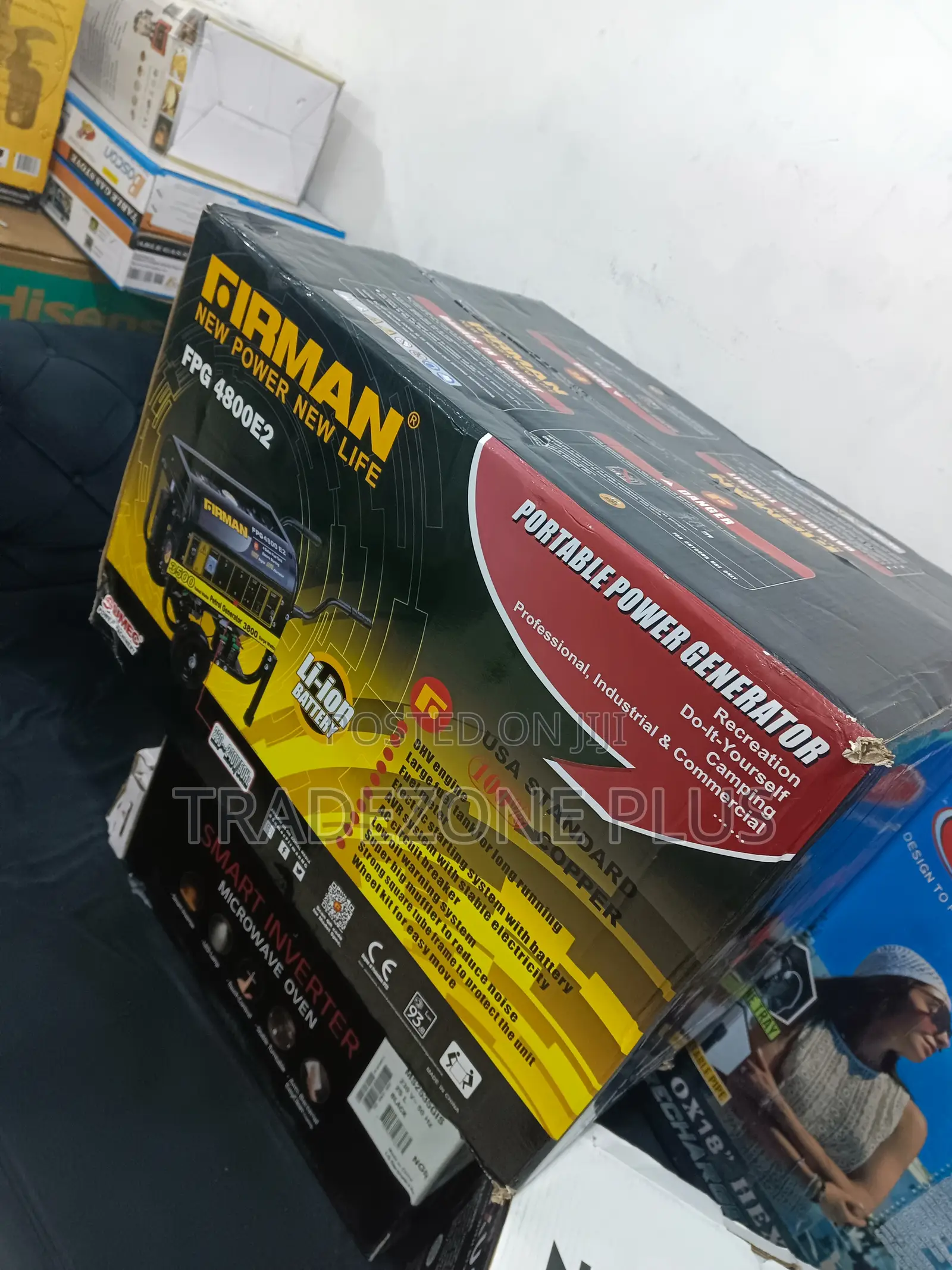 Firman Electric Power Source Generator ''Fpg-4800e2''